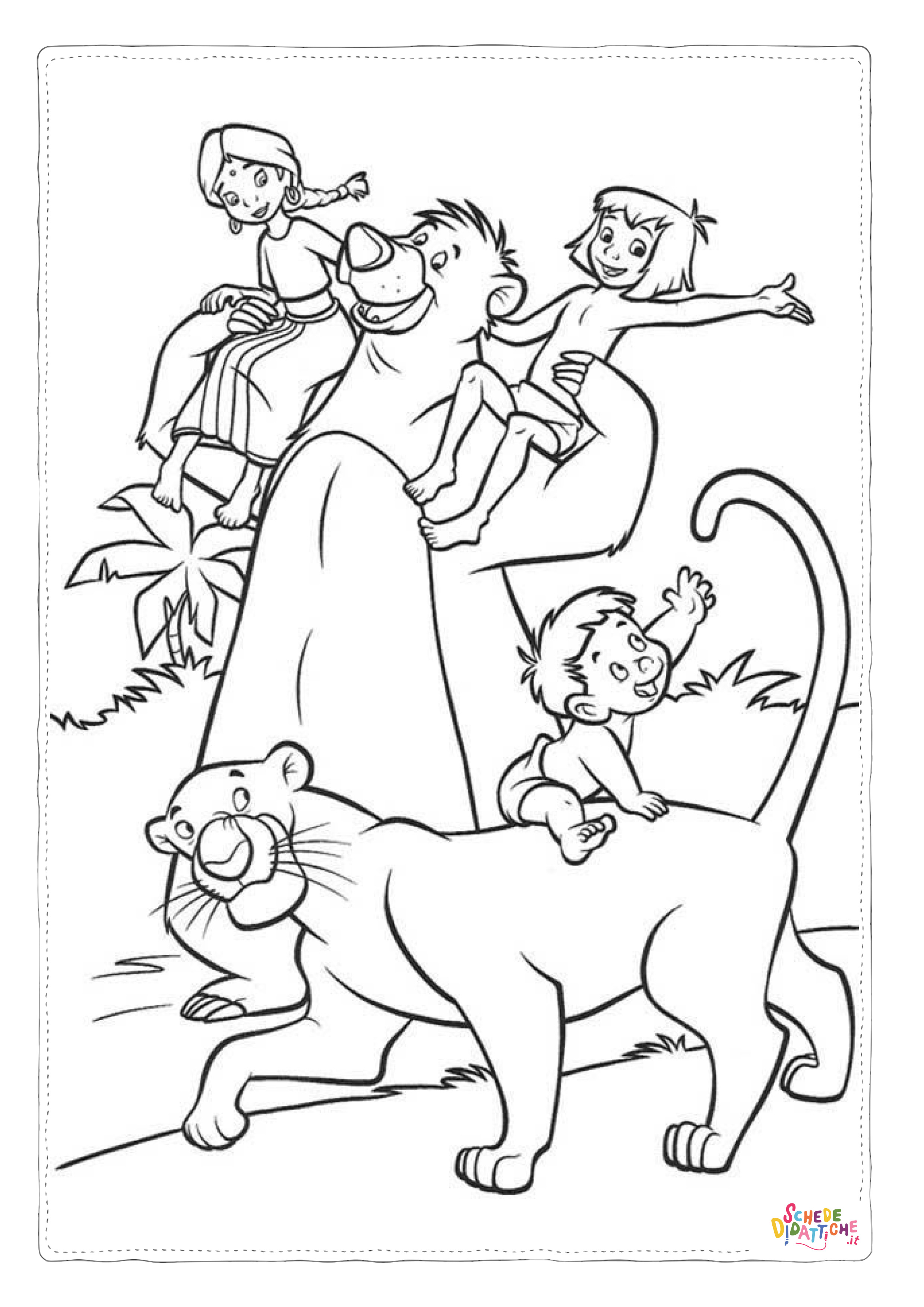 Disegno di Re Leone da stampare e colorare 243