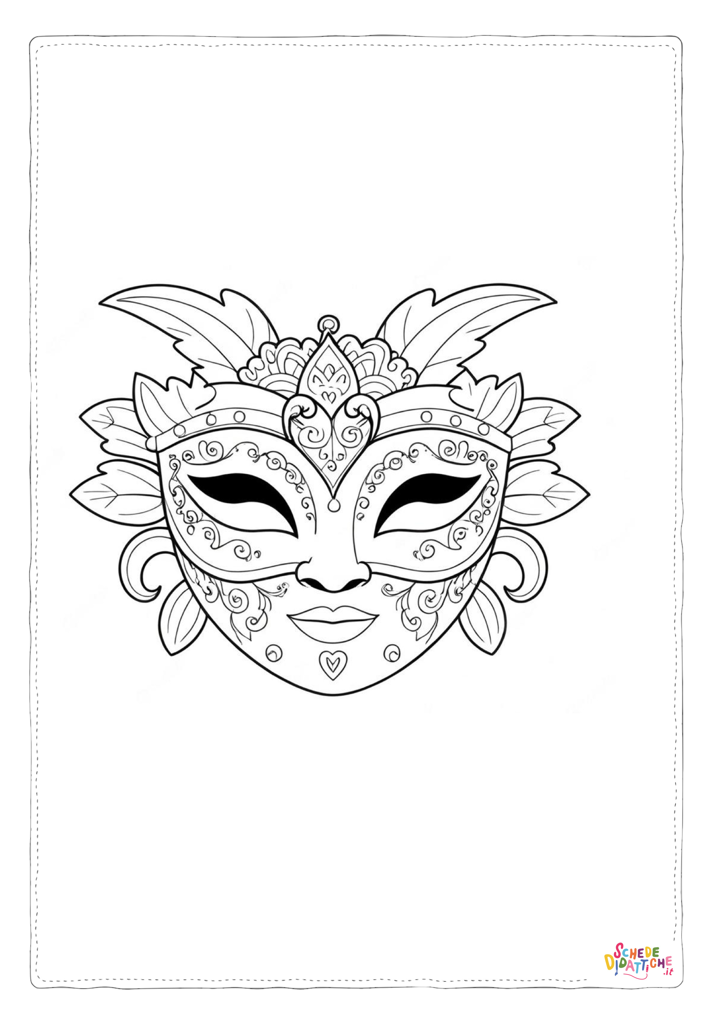 Disegno "Maschera 60" Maschera 60