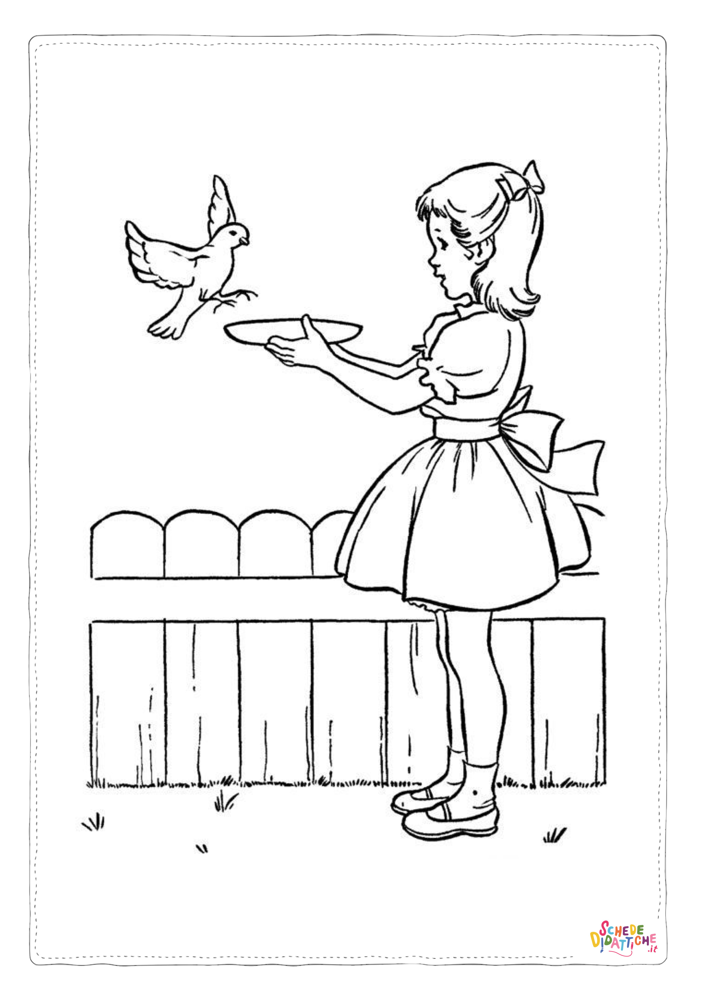 Disegno "Disegno di bambino da stampare e colorare 239" Disegno di bambino da stampare e colorare 239
