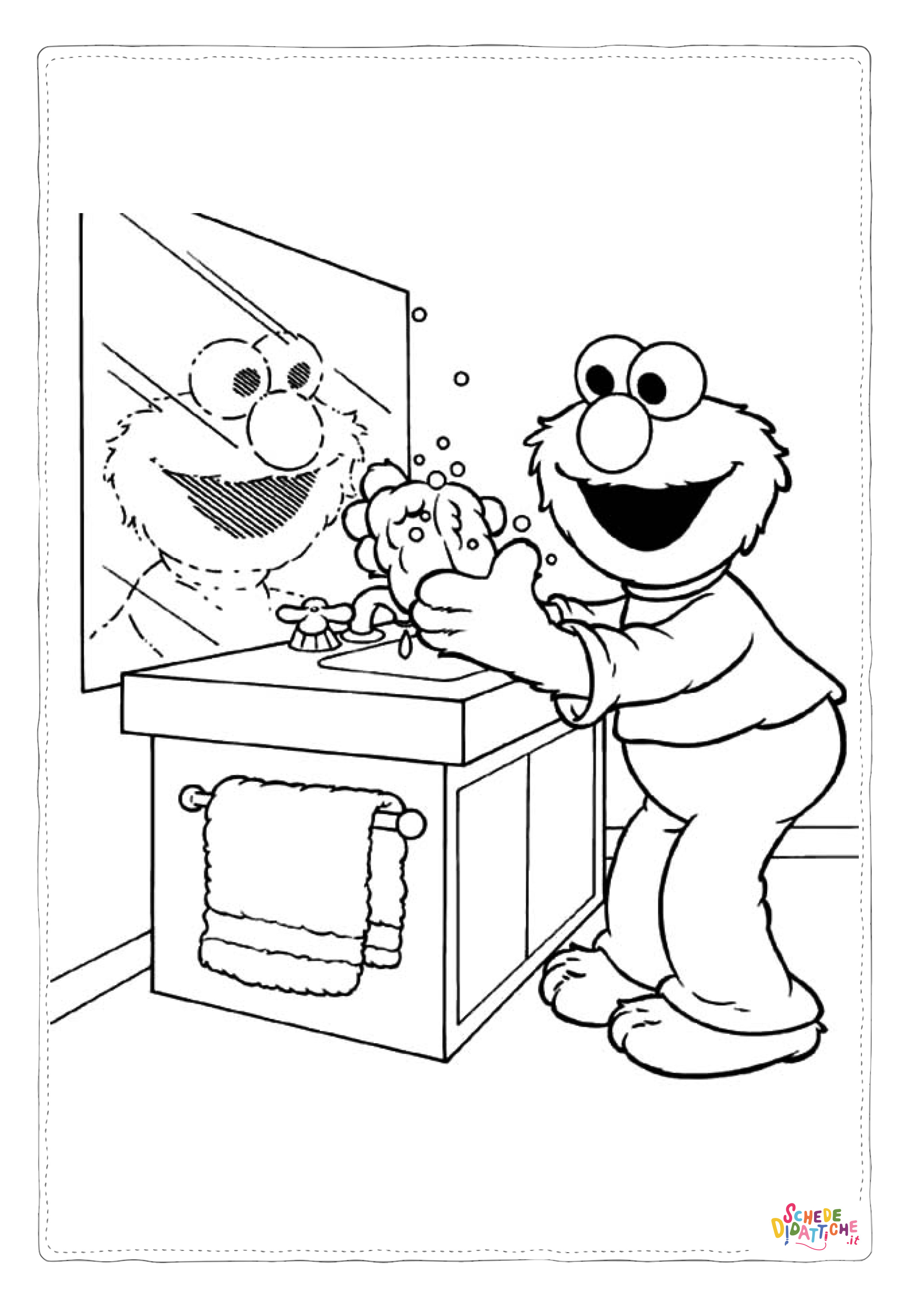 Disegno "Disegno di Muppets da stampare e colorare 20" Disegno di Muppets da stampare e colorare 20