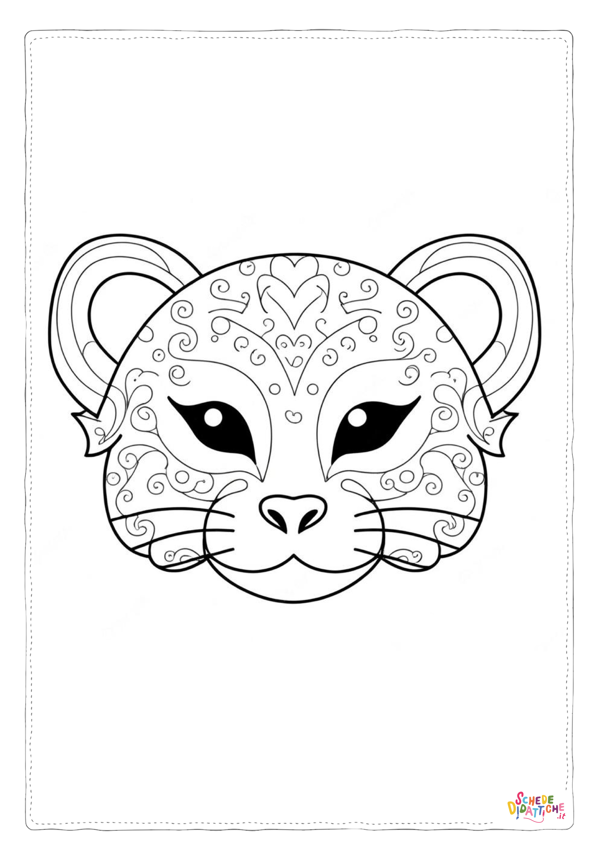 Disegno "Maschera 39" Maschera 39