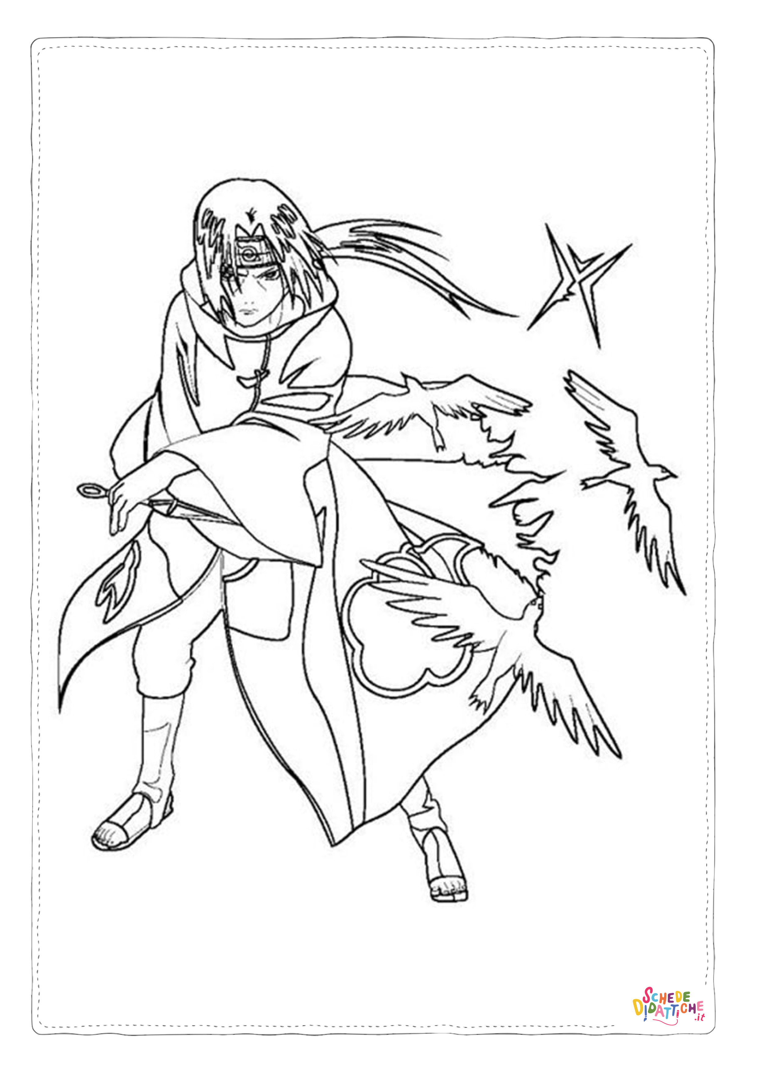 Disegno di Naruto da stampare e colorare 37