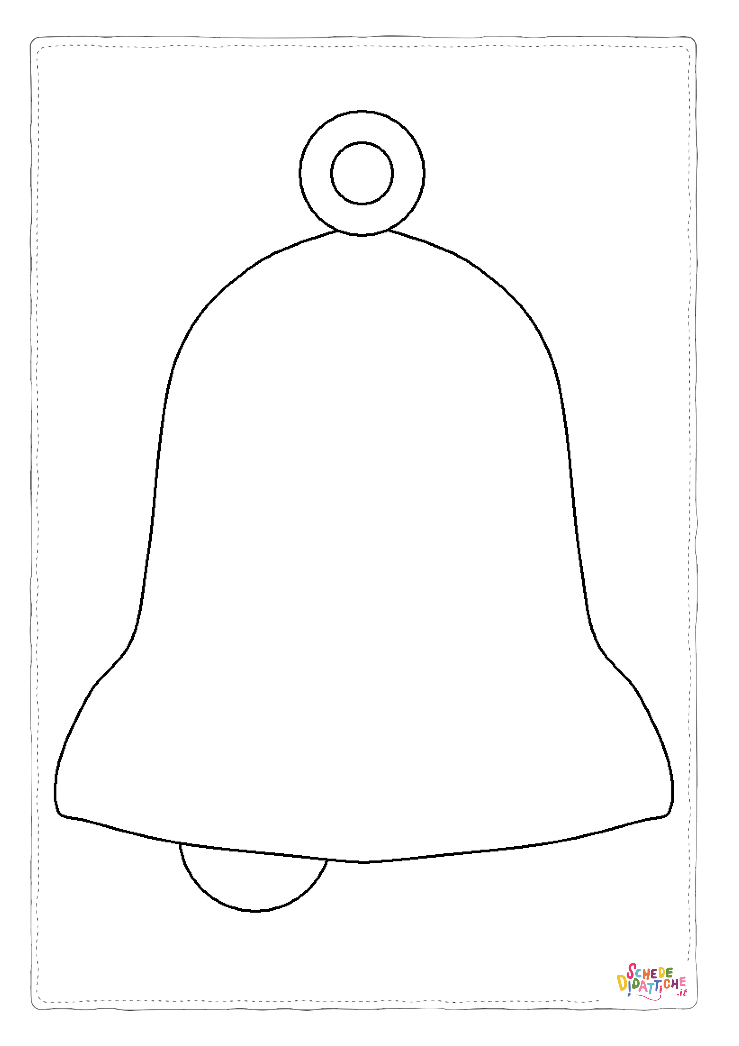 Disegno di campanella da stampare e colorare 22