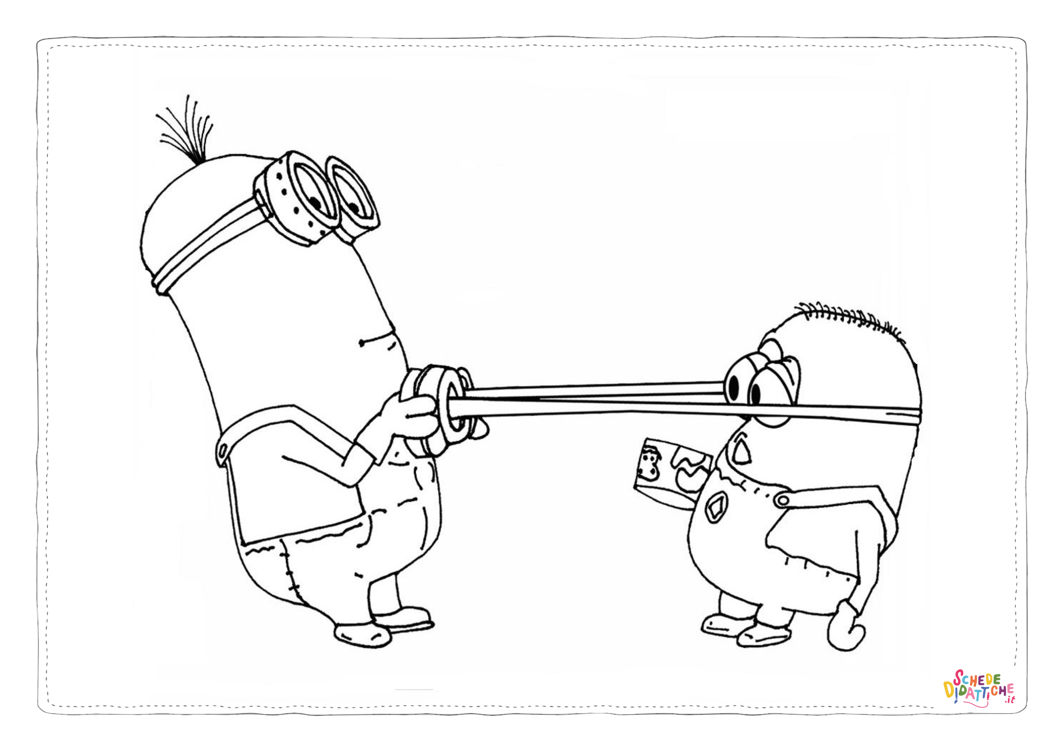 Disegno di Cattivissimo me - Minions da stampare e colorare 43