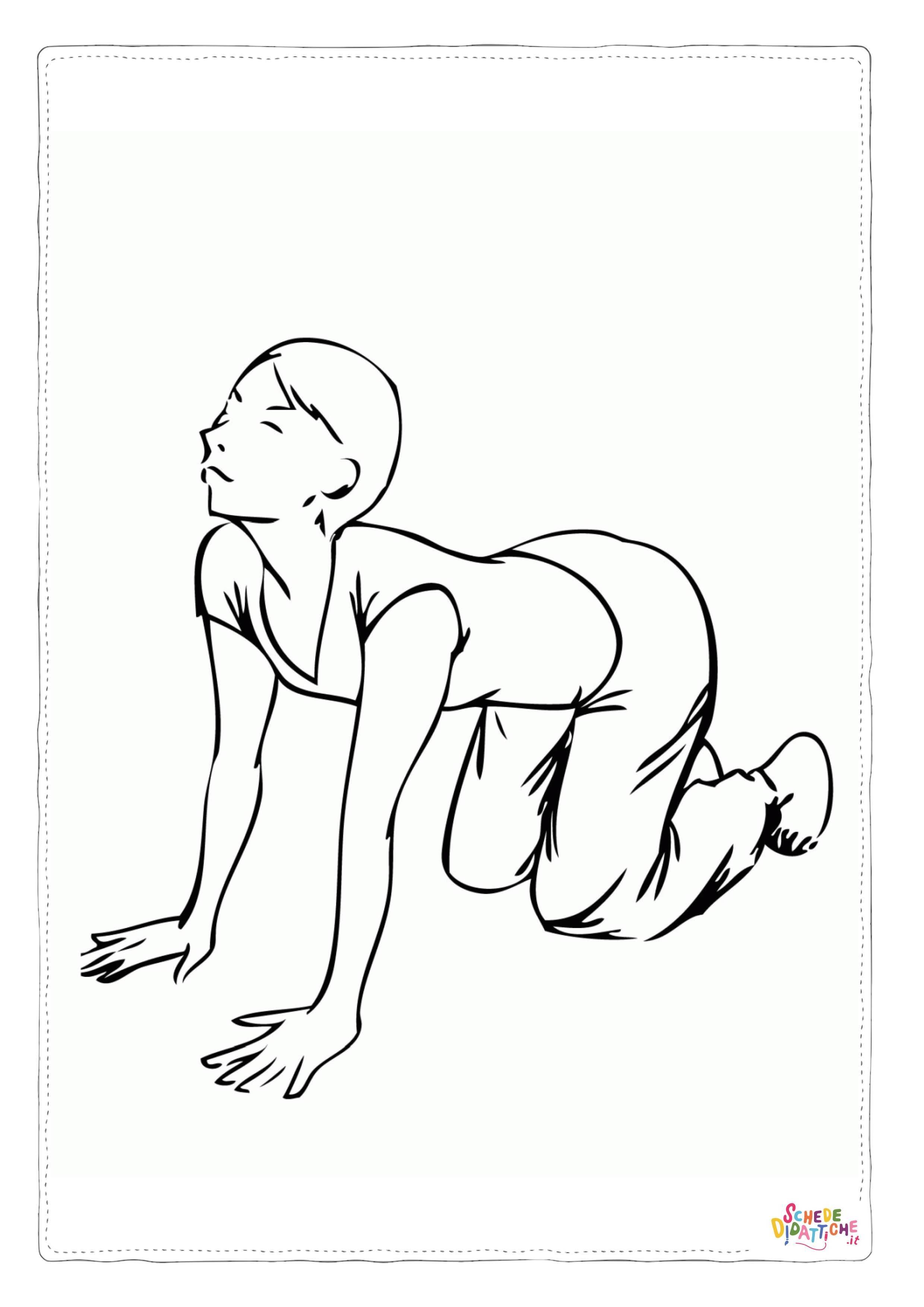 Disegno "Disegno di ginnastica da stampare e colorare 23" Disegno di ginnastica da stampare e colorare 23