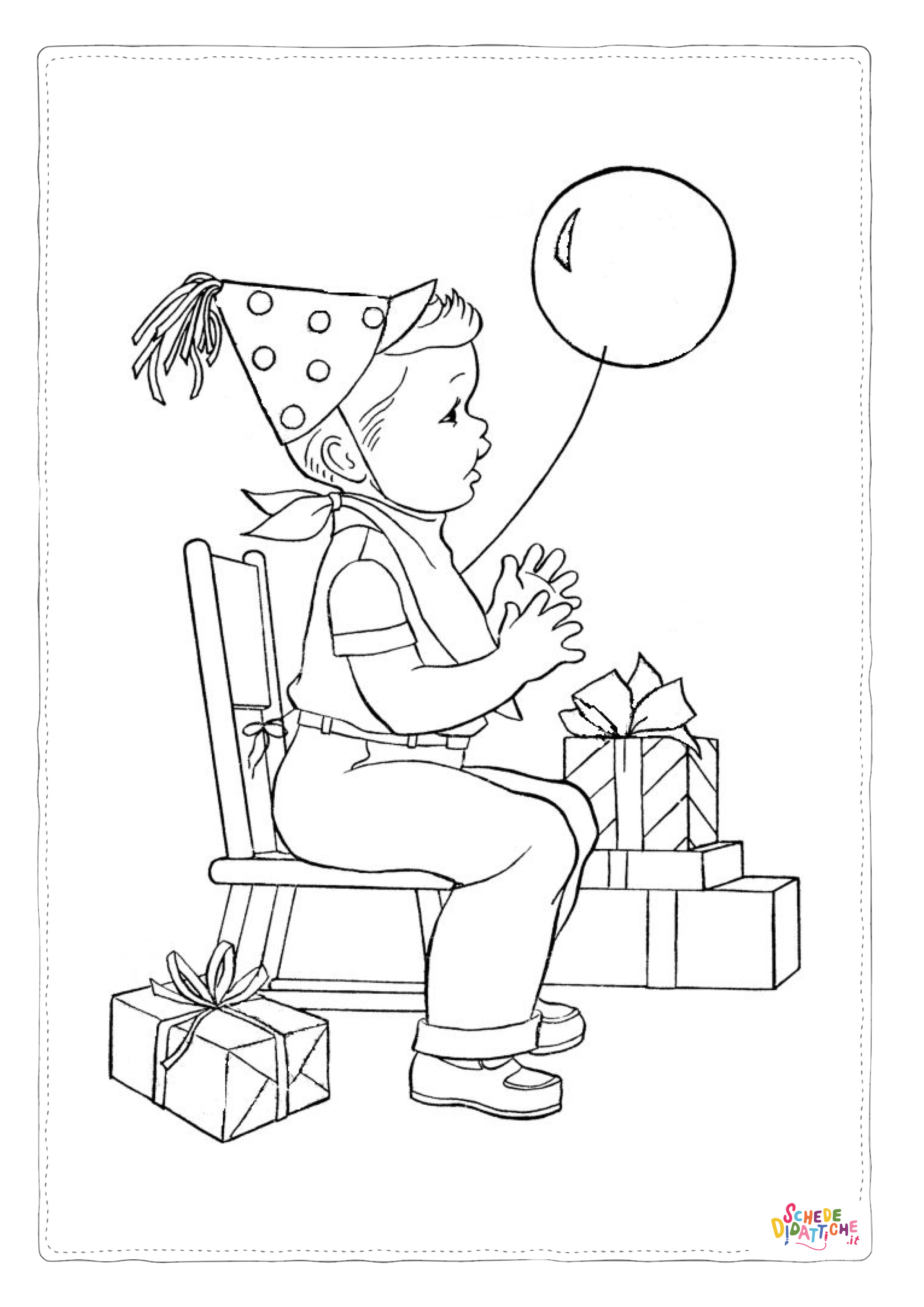 Disegno "Disegno di bambino da stampare e colorare 70" Disegno di bambino da stampare e colorare 70