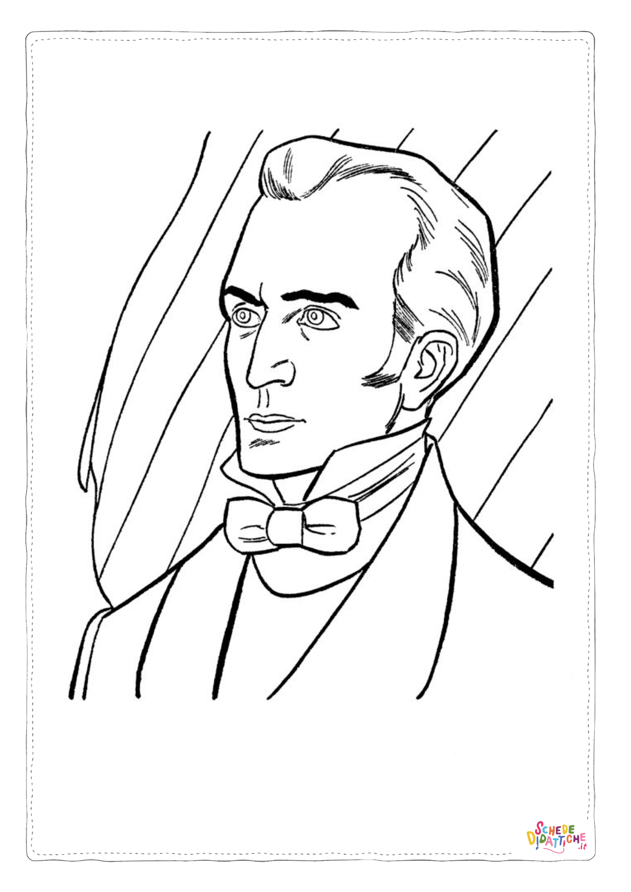 Disegno "Disegno di persona famosa da stampare e colorare 25" Disegno di persona famosa da stampare e colorare 25
