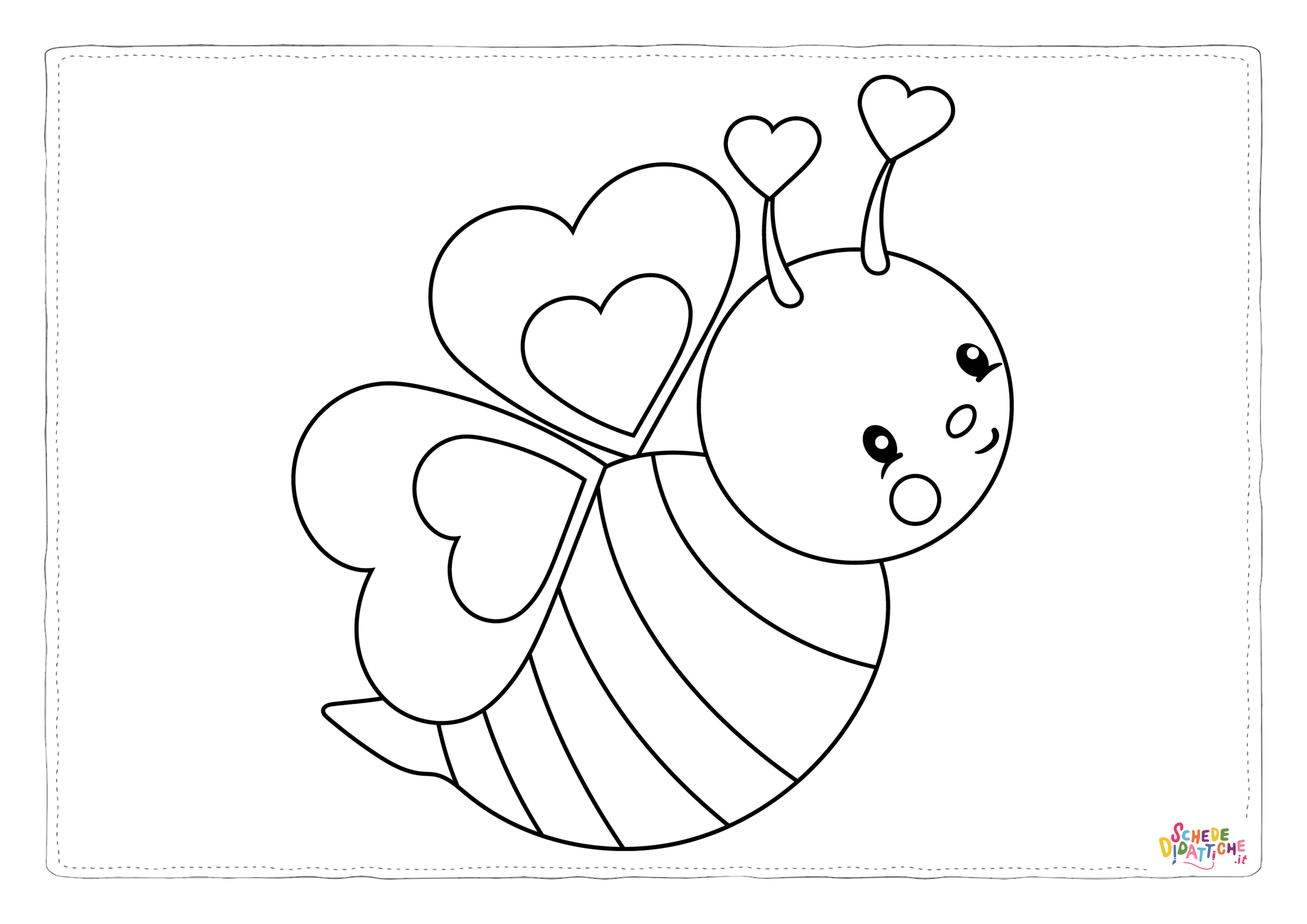 Disegno "VALENTINE-BEES-04" VALENTINE-BEES-04