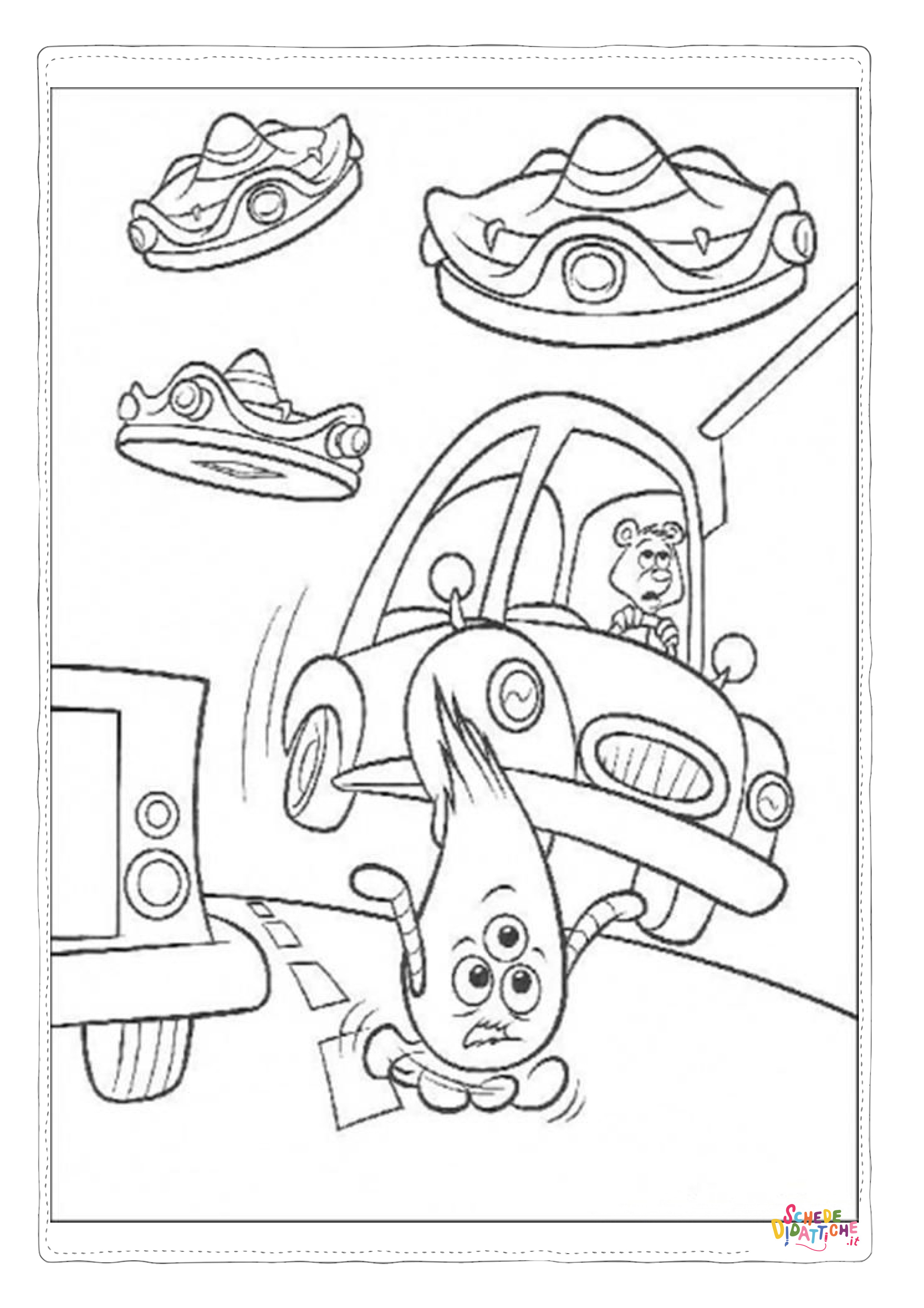 Disegno "Disegno di Cars da stampare e colorare 230" Disegno di Cars da stampare e colorare 230