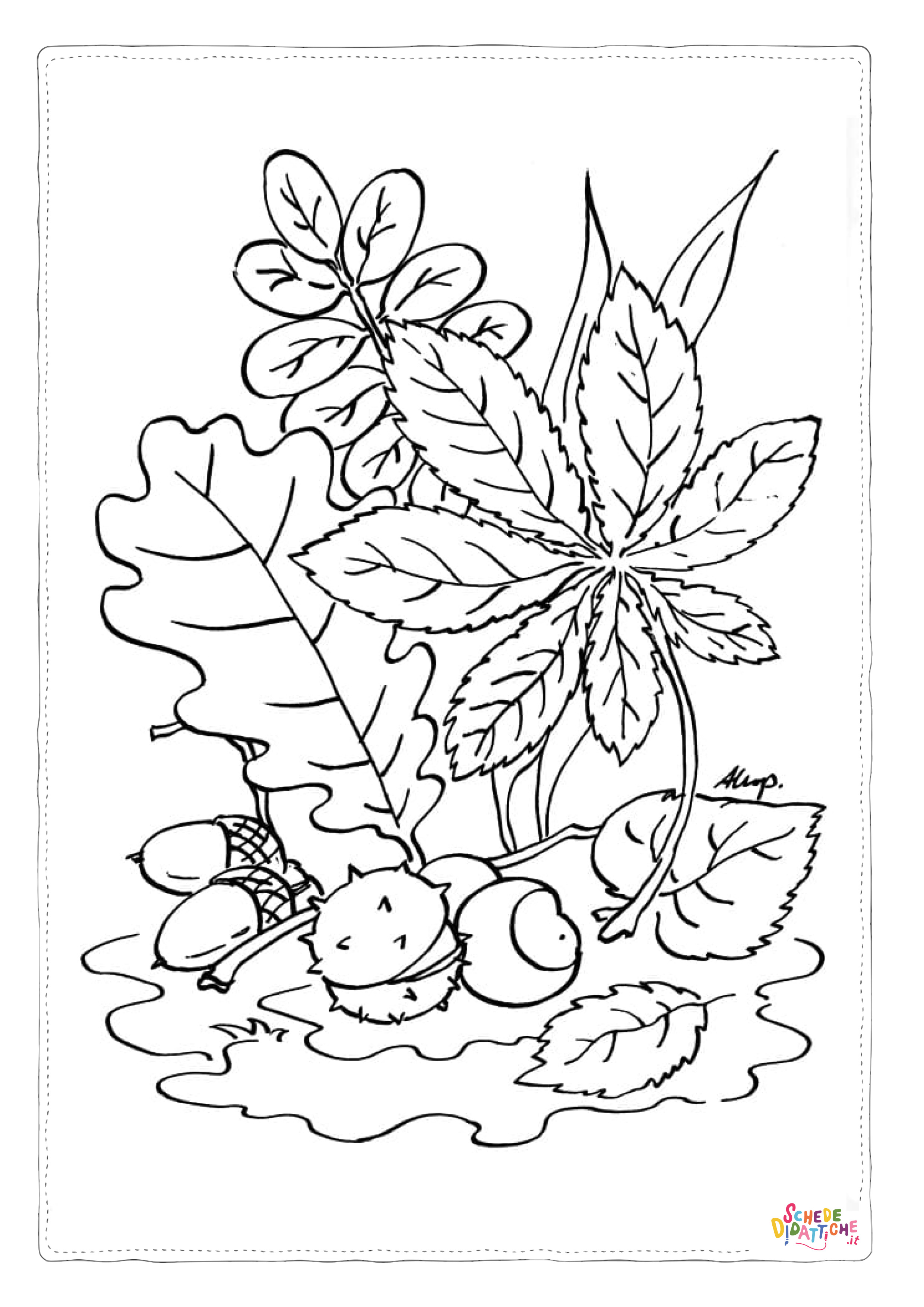 Disegno "Disegno di pianta da stampare e colorare 34" Disegno di pianta da stampare e colorare 34