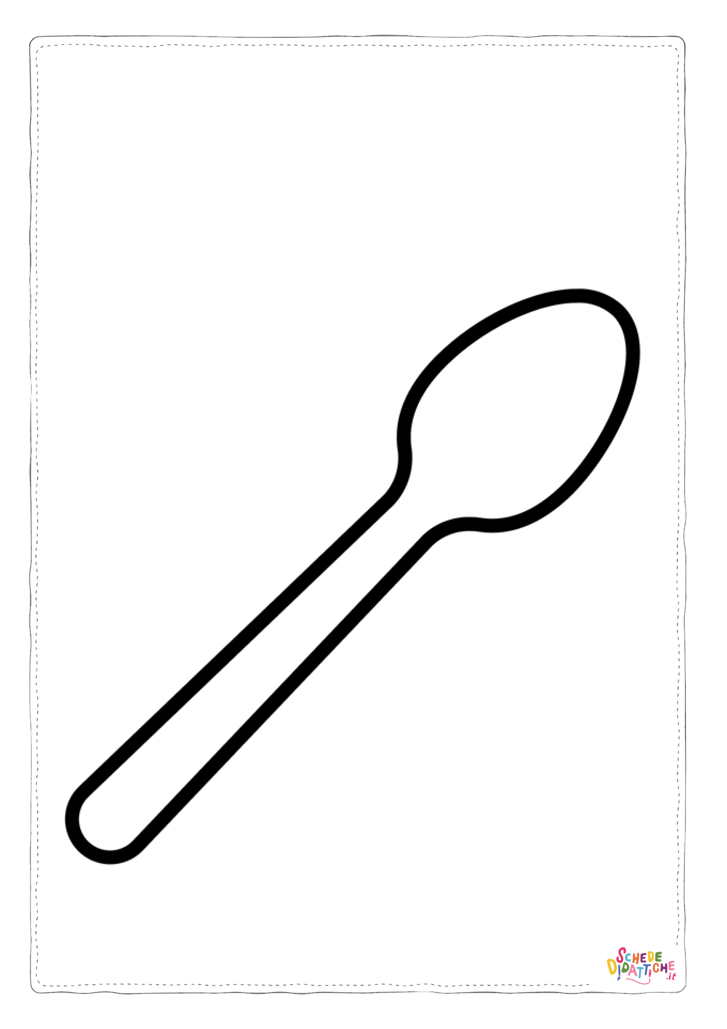 Disegno "Disegno di suppellettile da cucina da stampare e colorare 7" Disegno di suppellettile da cucina da stampare e colorare 7