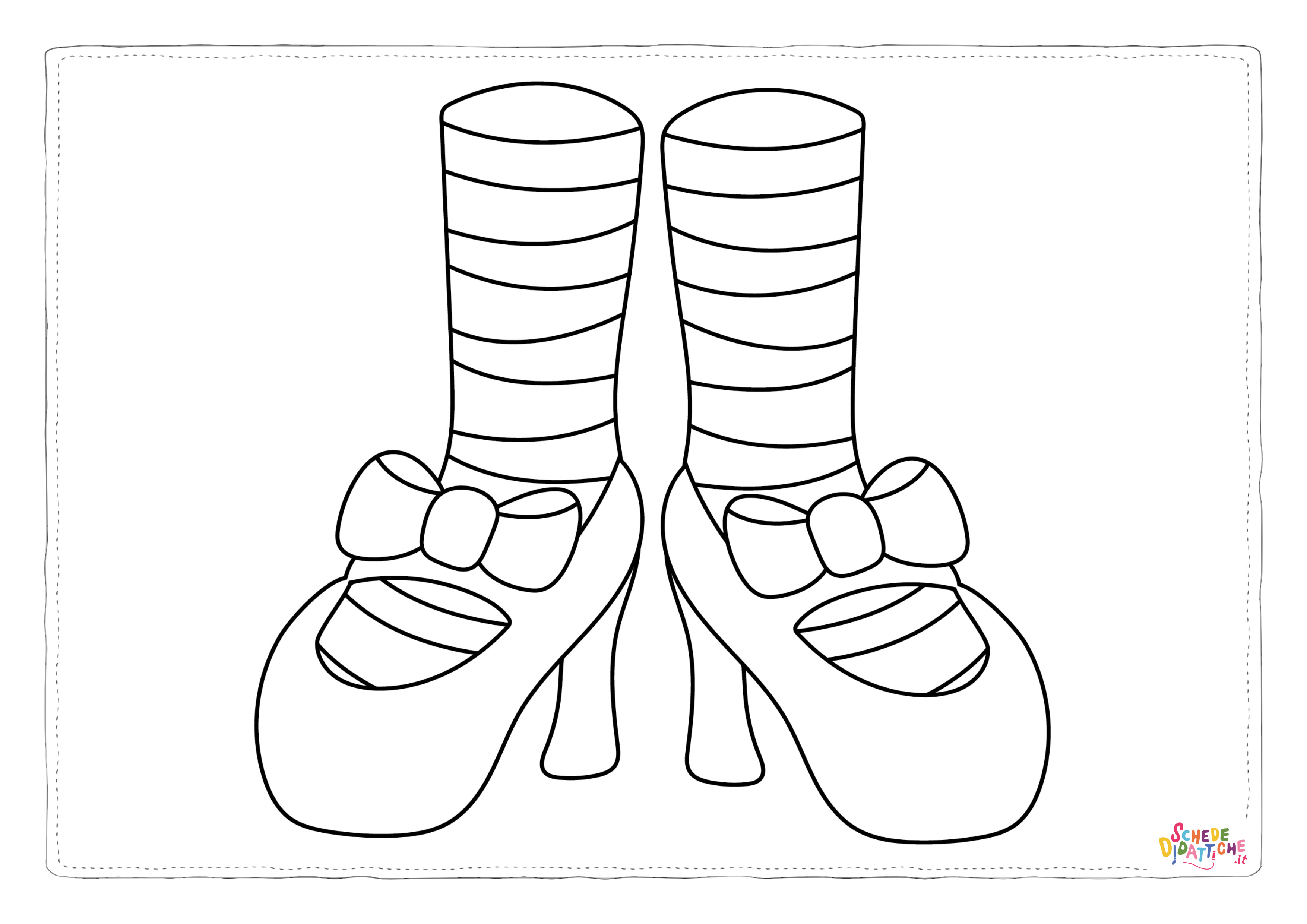Disegno "CHRISTMAS FEET STAMPS-02" CHRISTMAS FEET STAMPS-02