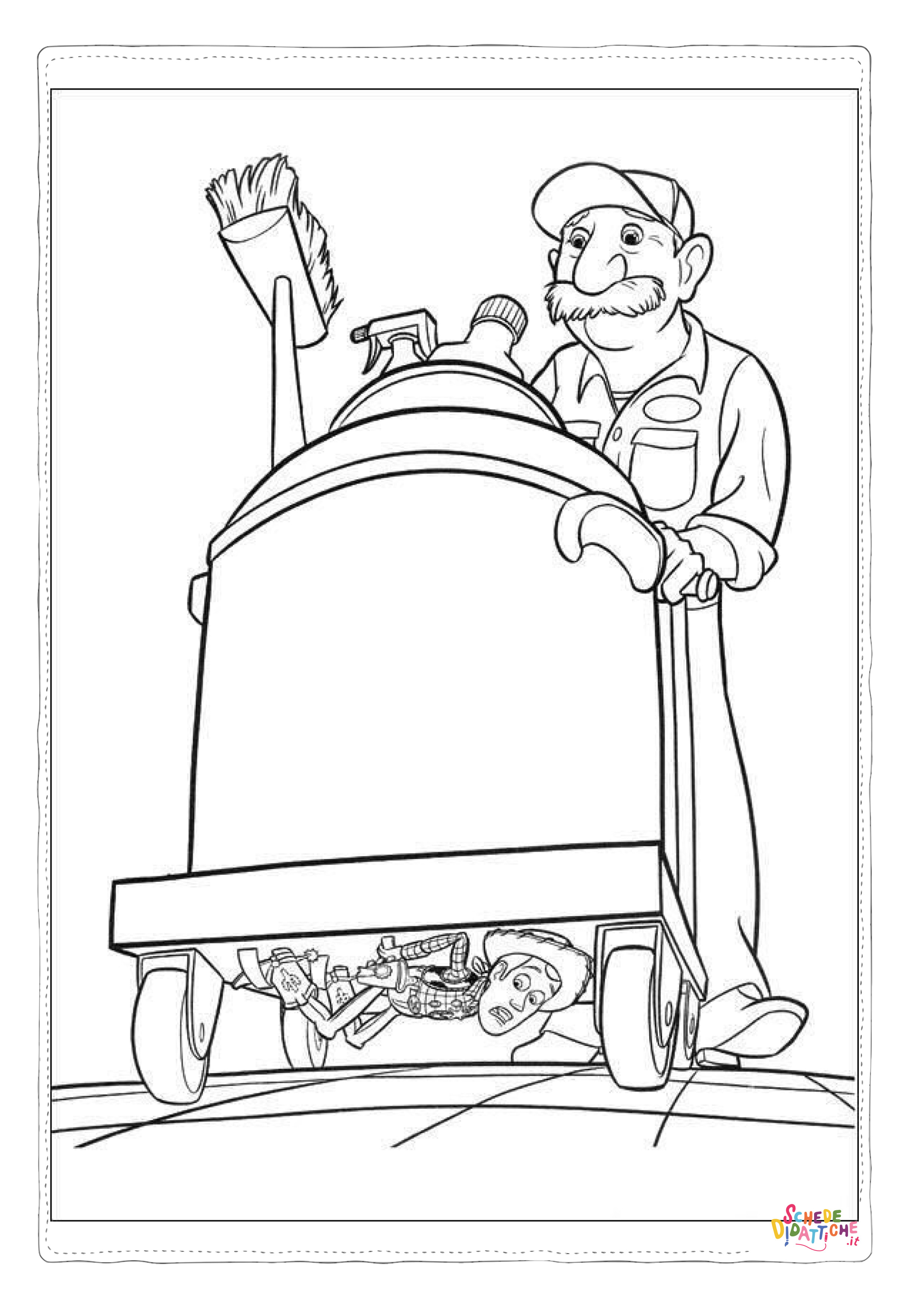 Disegno "Disegno di Toy Story da stampare e colorare 78" Disegno di Toy Story da stampare e colorare 78