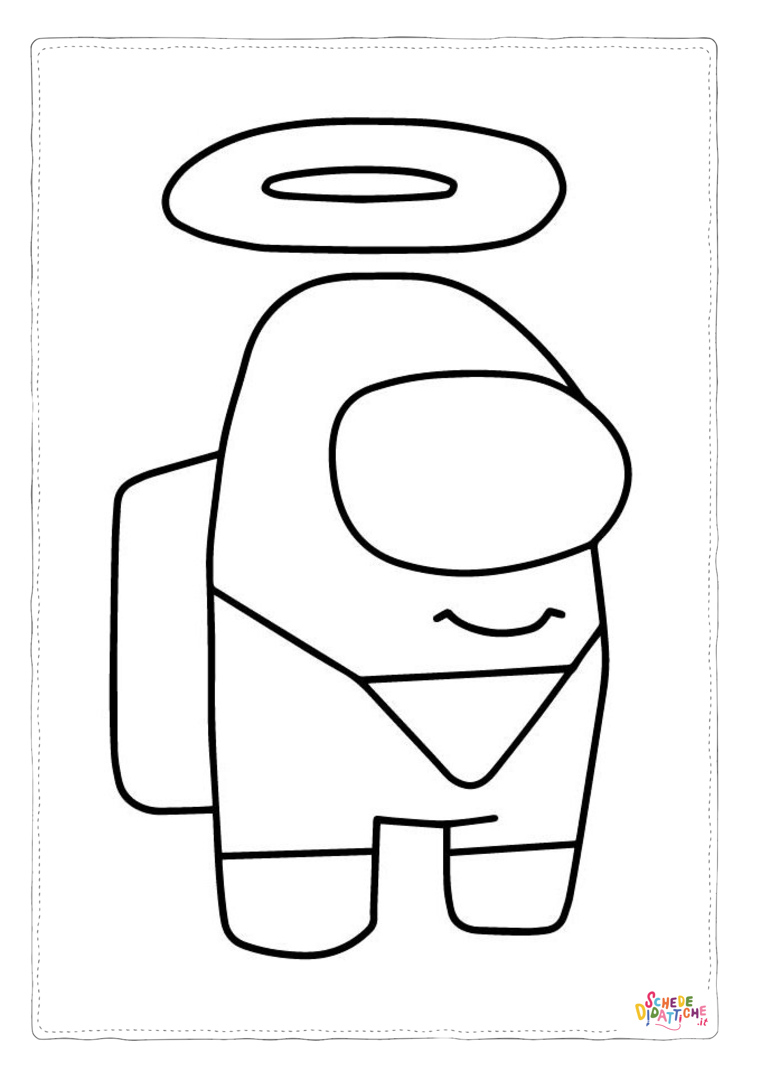 Disegno di Among us da stampare e colorare 19
