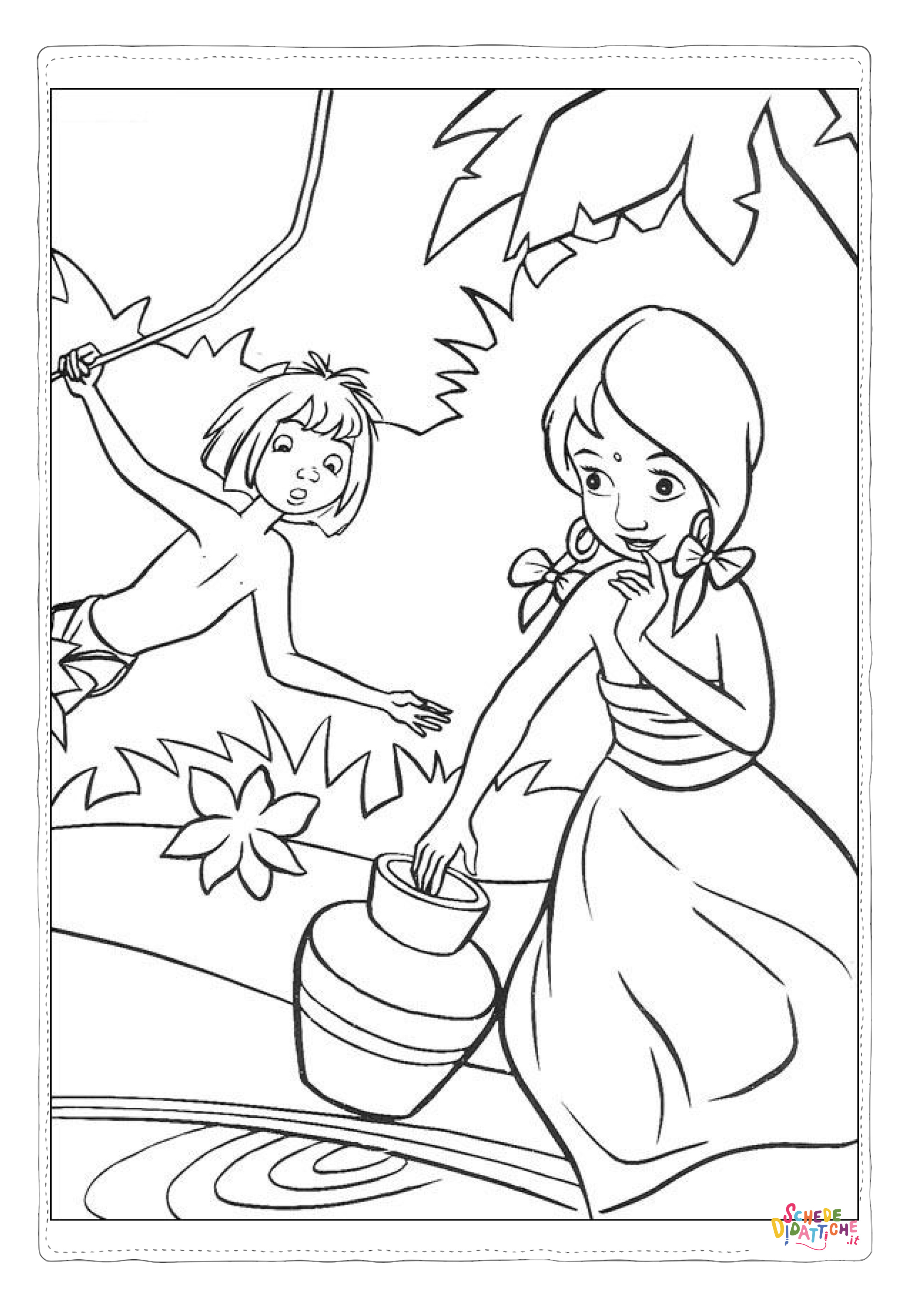 Disegno "Disegno di Il libro della giungla da stampare e colorare 79" Disegno di Il libro della giungla da stampare e colorare 79