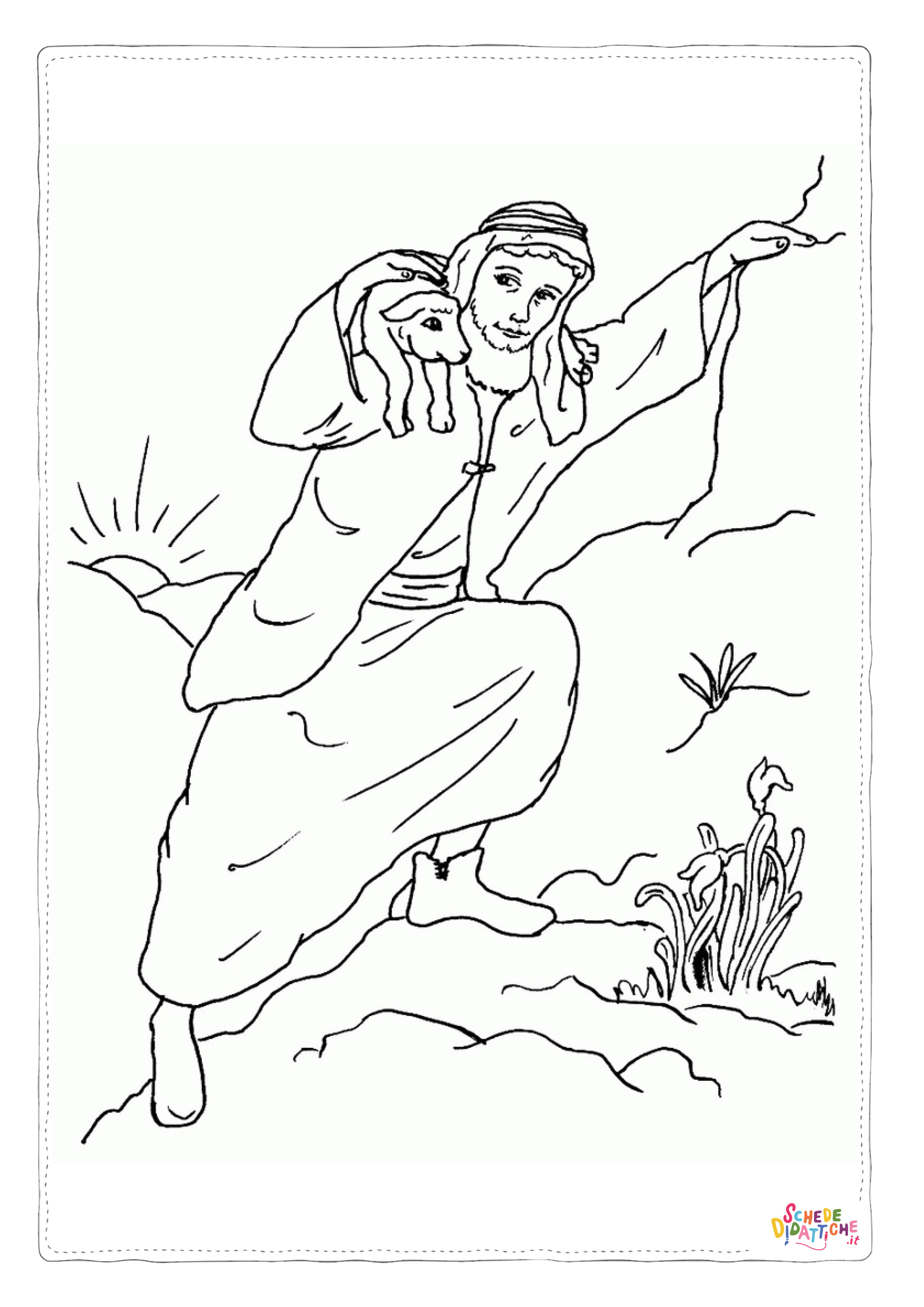 Disegno "Disegno di Cristianesimo da stampare e colorare 329" Disegno di Cristianesimo da stampare e colorare 329