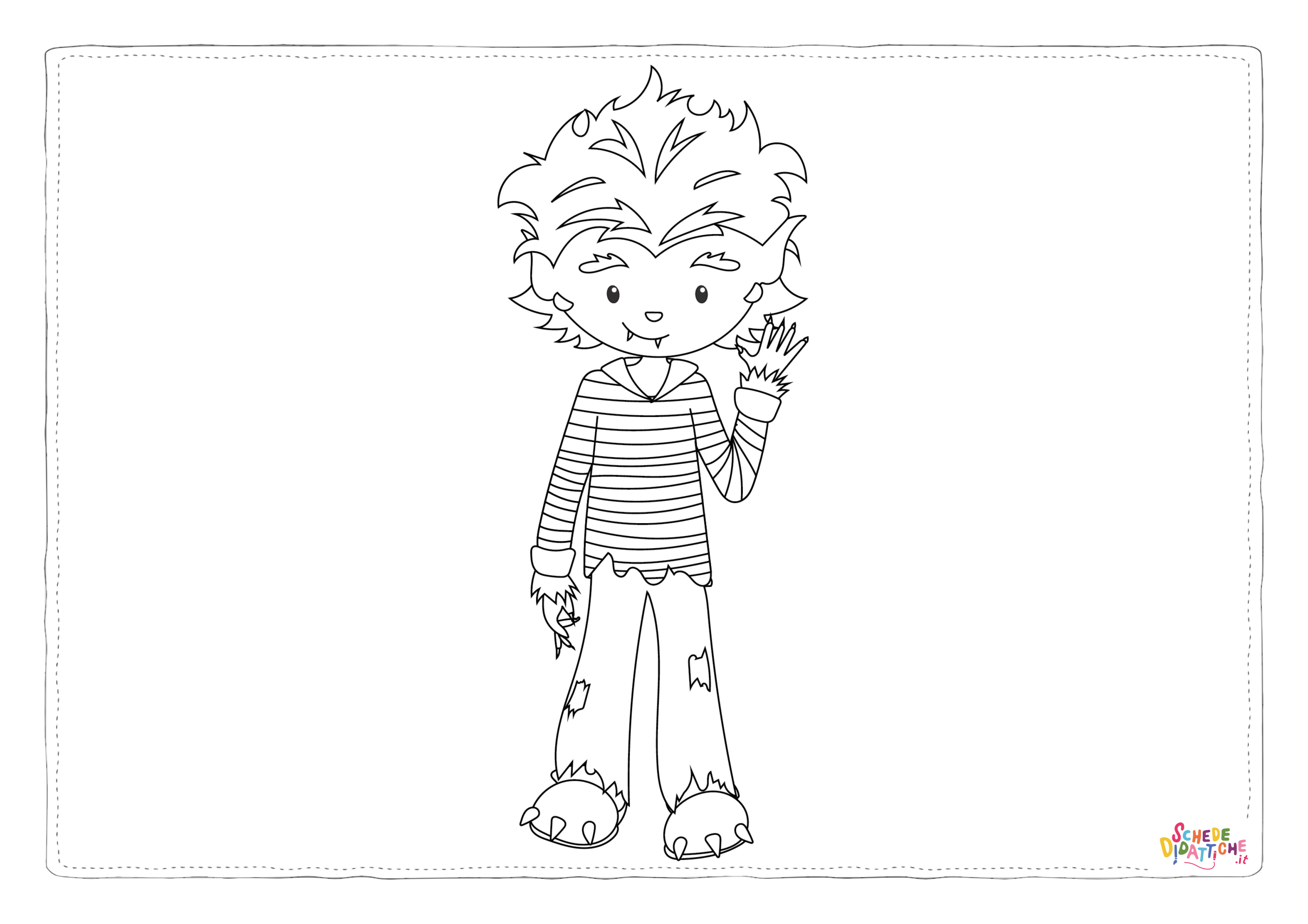 Disegno "HALLOWEEN KIDS STAMPS-04" HALLOWEEN KIDS STAMPS-04