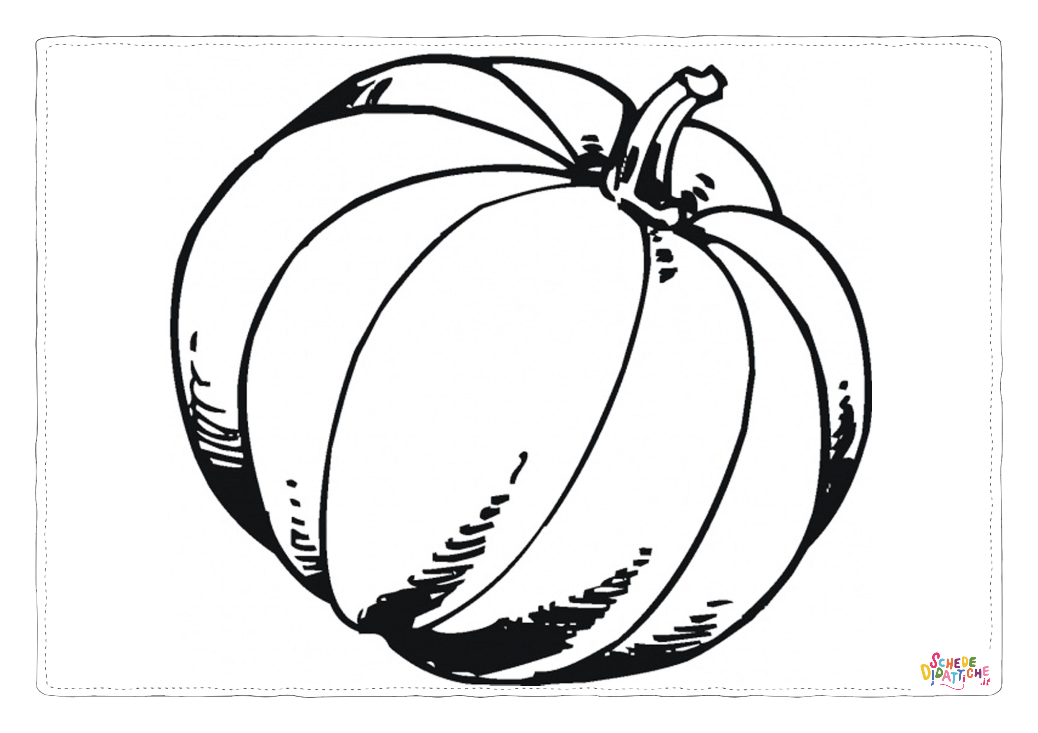 Disegno "Disegno di zucca da stampare e colorare 15" Disegno di zucca da stampare e colorare 15
