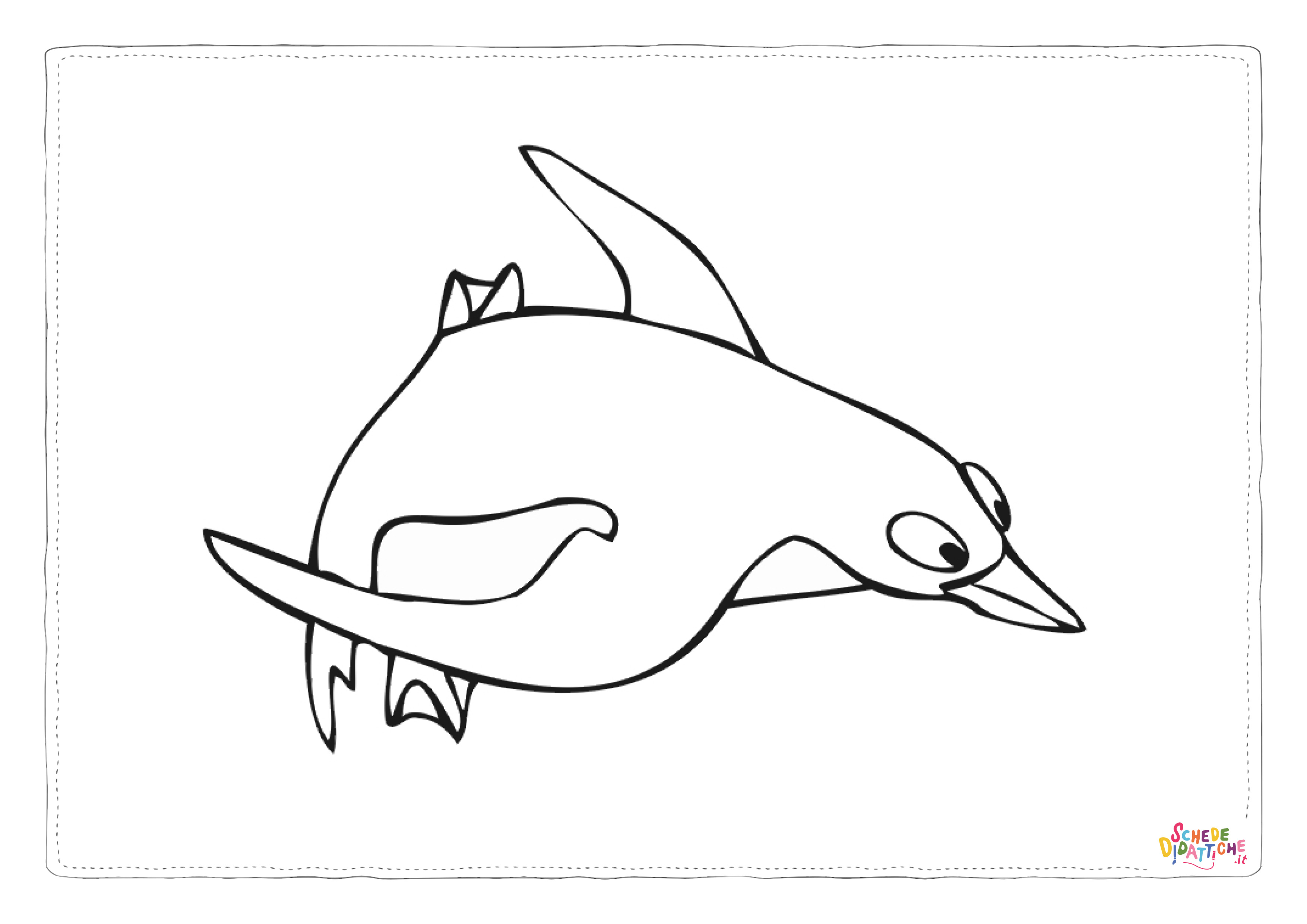 Disegno di pinguino da stampare e colorare 50