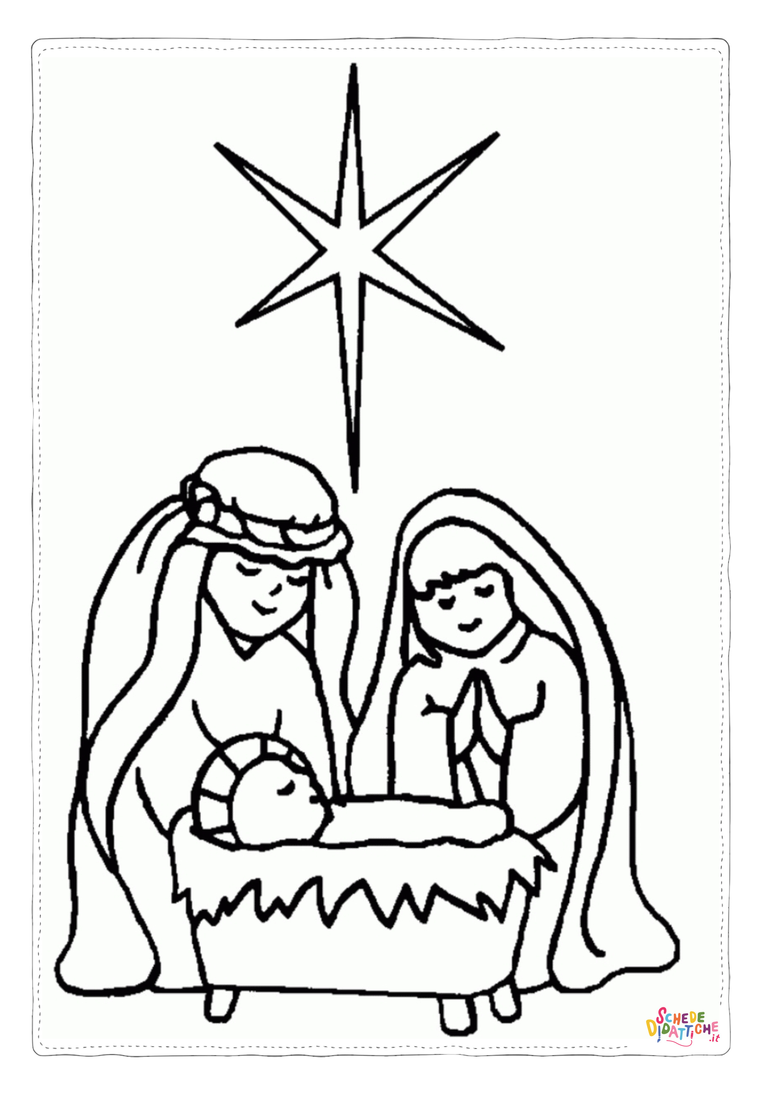 Disegno "Disegno di Cristianesimo da stampare e colorare 595" Disegno di Cristianesimo da stampare e colorare 595