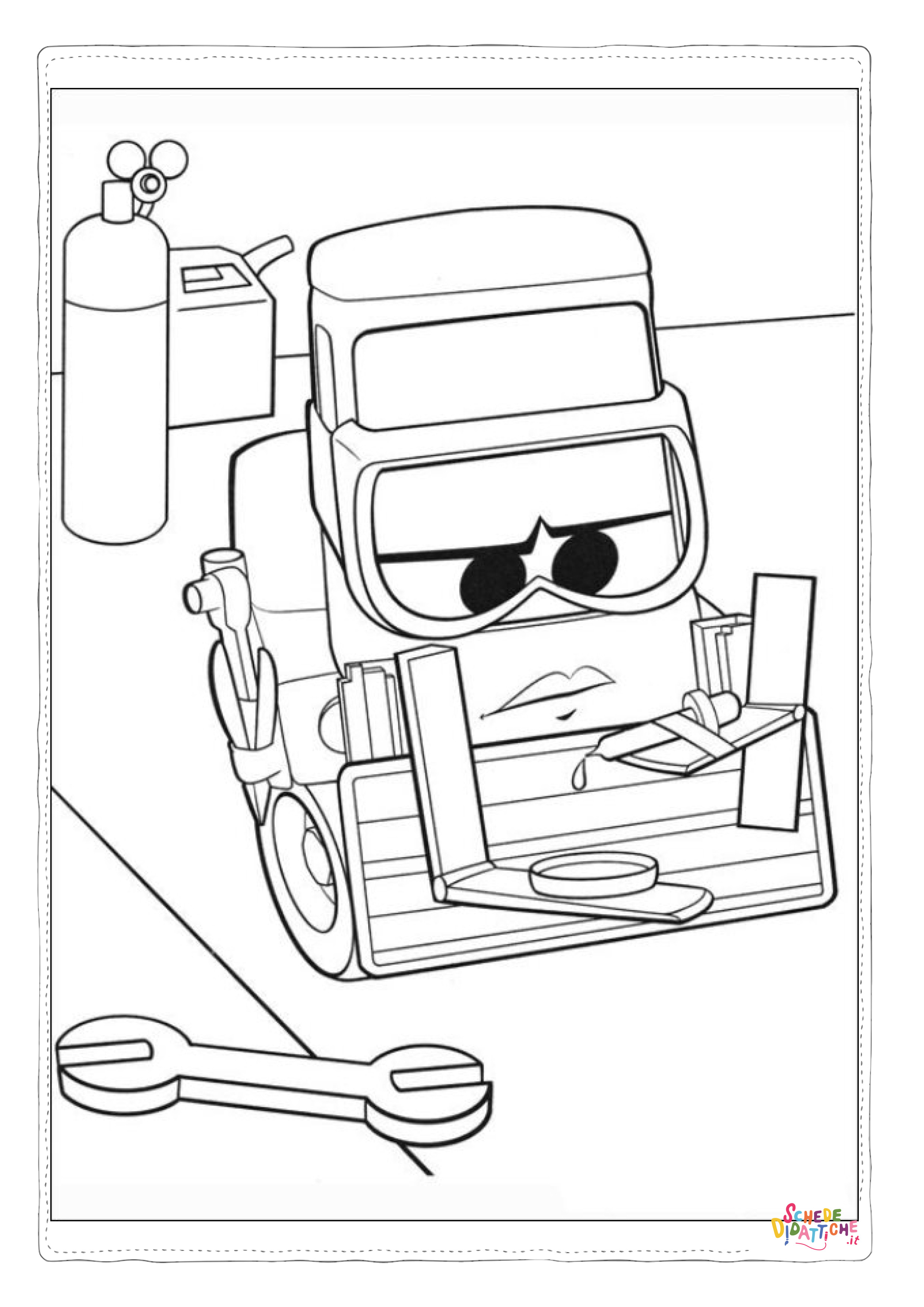 Disegno "Disegno di Cars da stampare e colorare 277" Disegno di Cars da stampare e colorare 277