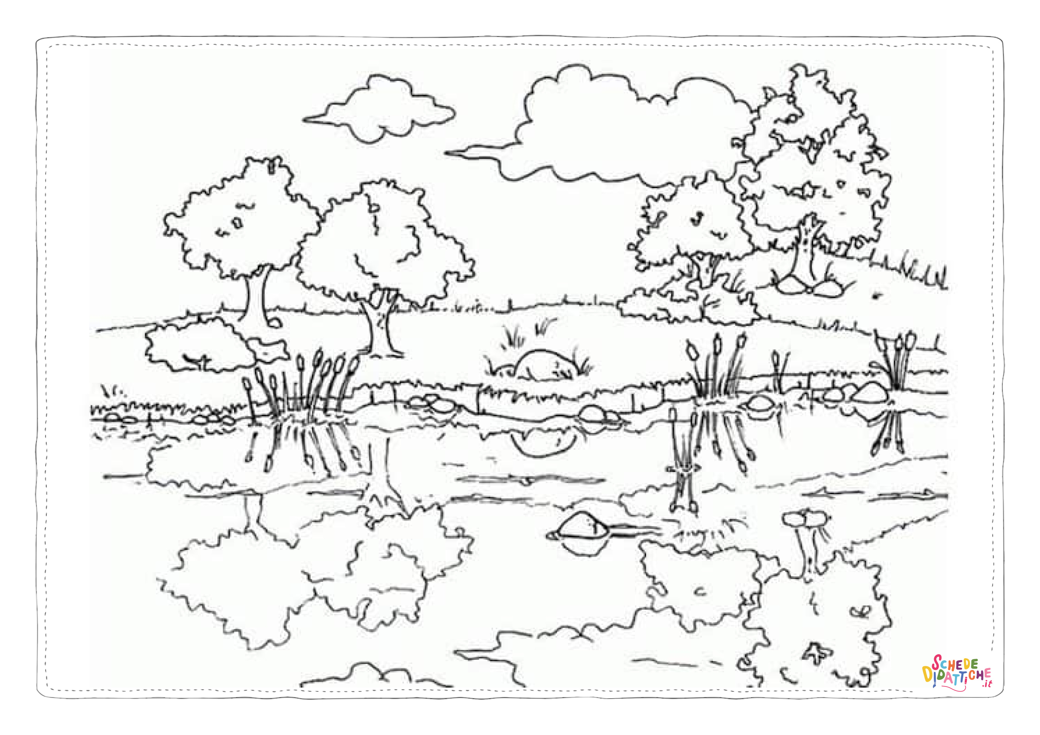 Disegno "Paesaggi primavera (35)" Paesaggi primavera (35)