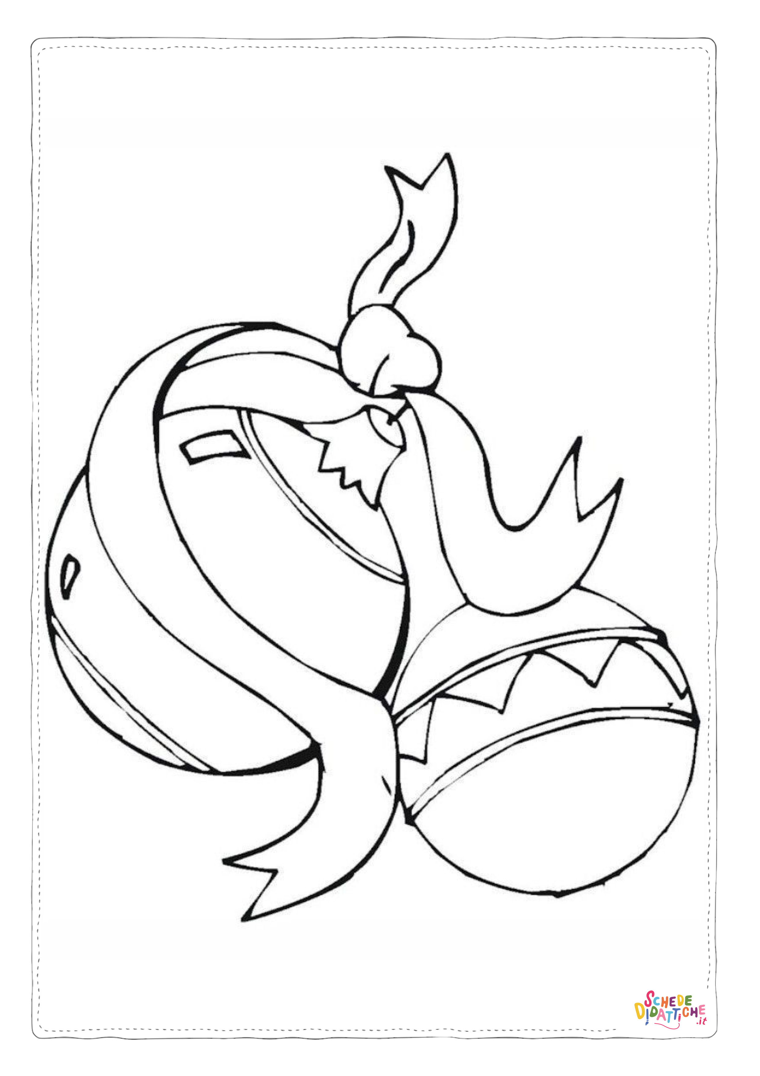 Disegno "Disegno di palla di Natale da stampare e colorare 66" Disegno di palla di Natale da stampare e colorare 66