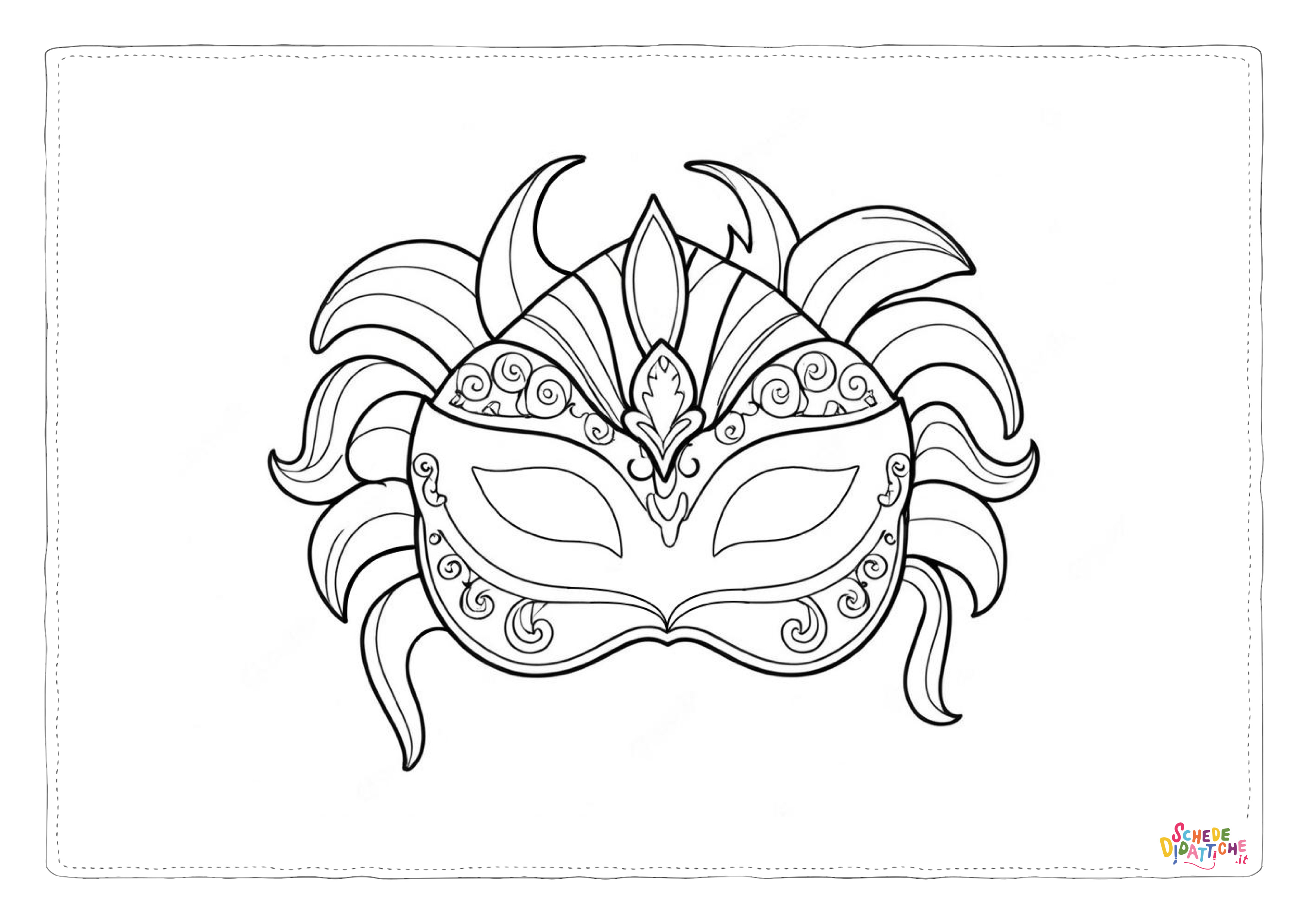 Disegno "Maschera 53" Maschera 53