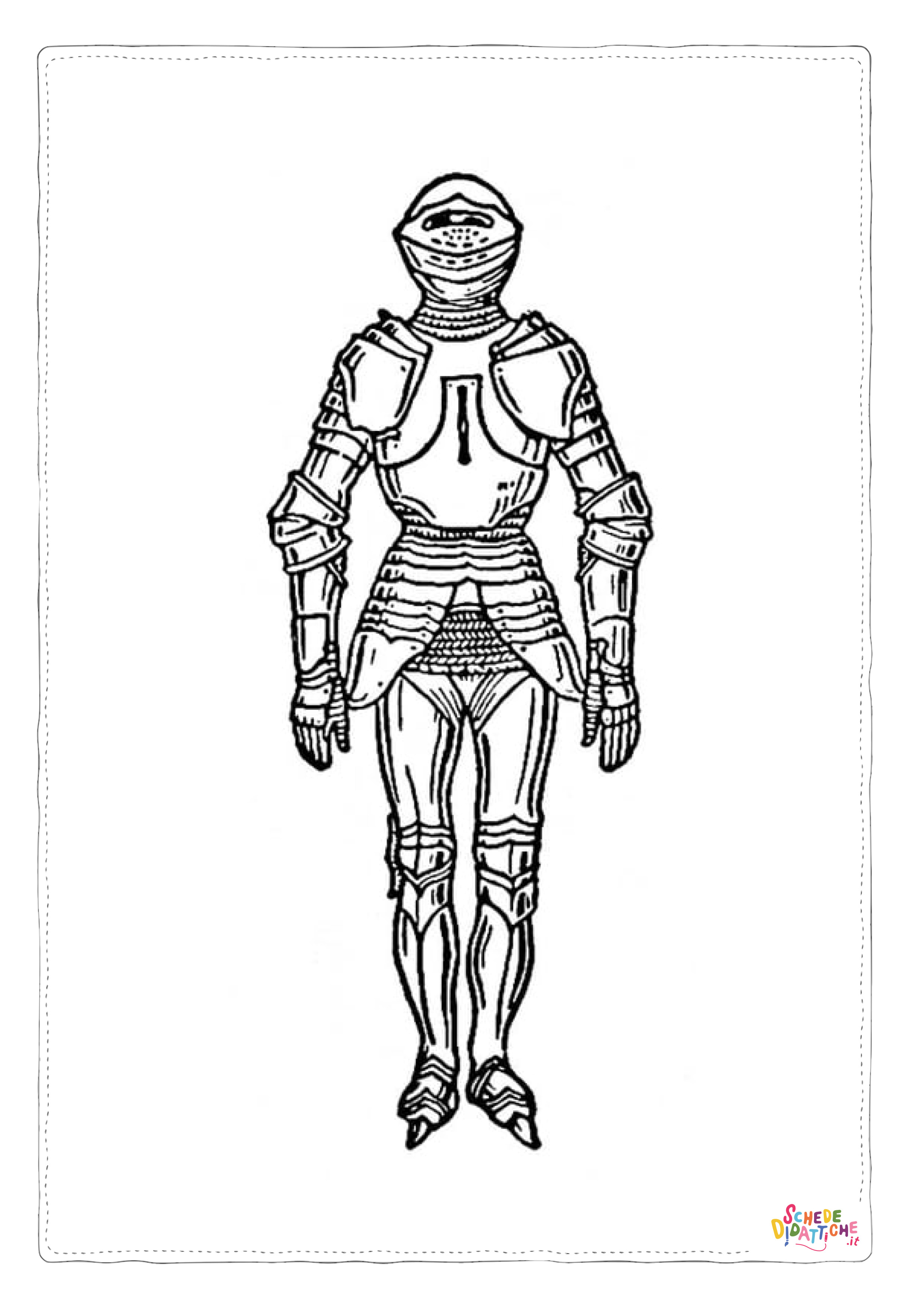 Disegno "Armature da colorare 3" Armature da colorare 3