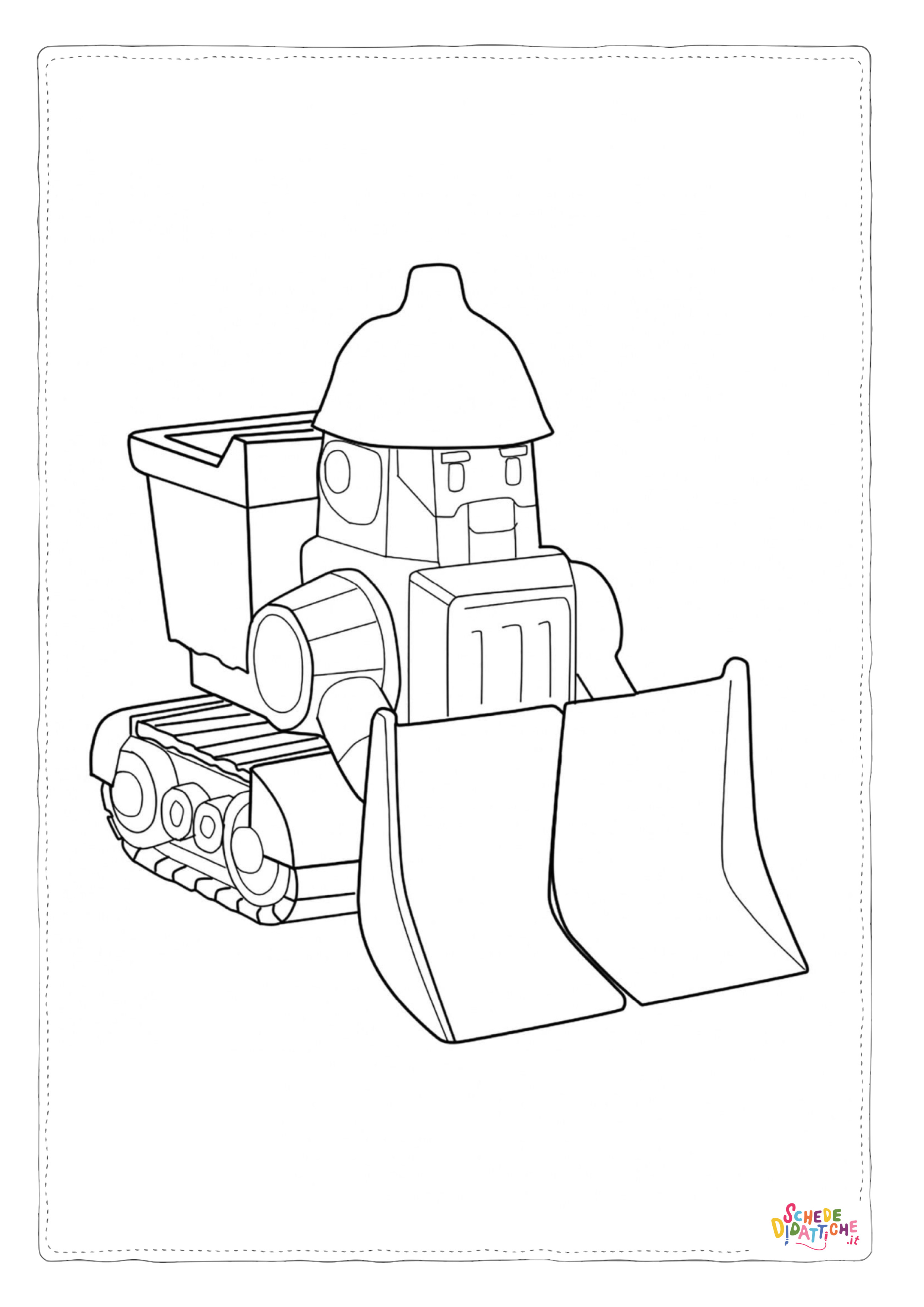 Disegno "Disegno di Robocar da stampare e colorare 3" Disegno di Robocar da stampare e colorare 3