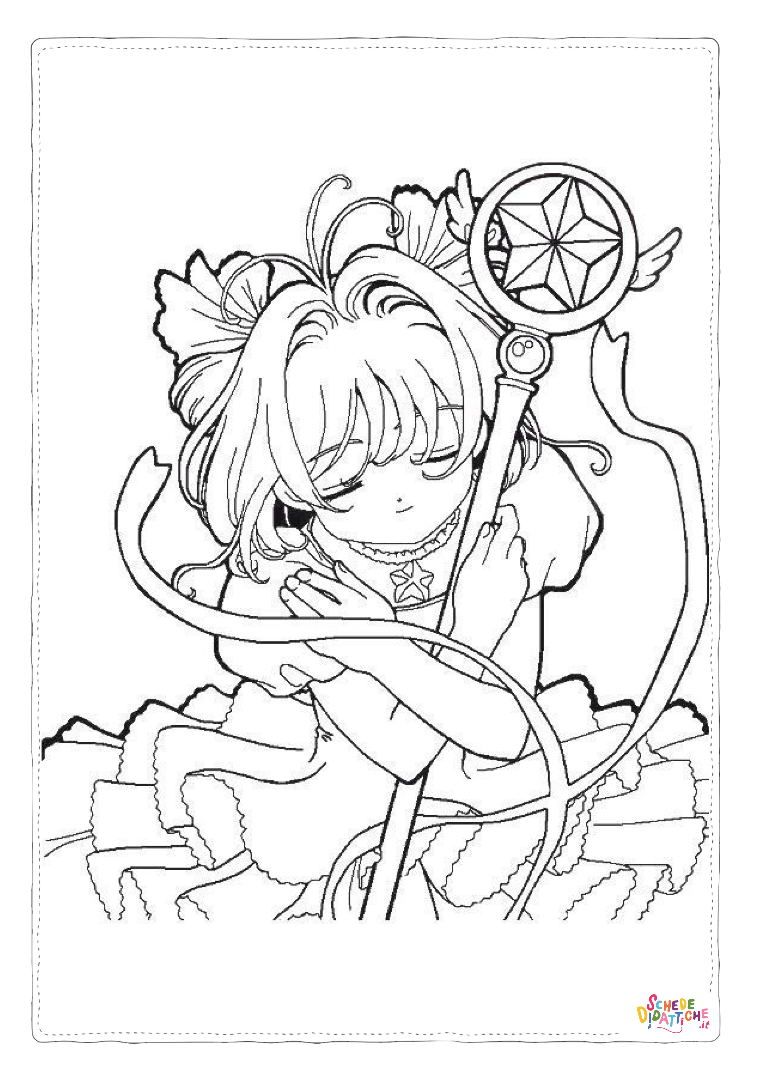 Disegno "Disegno di Sailor Moon da stampare e colorare 78" Disegno di Sailor Moon da stampare e colorare 78