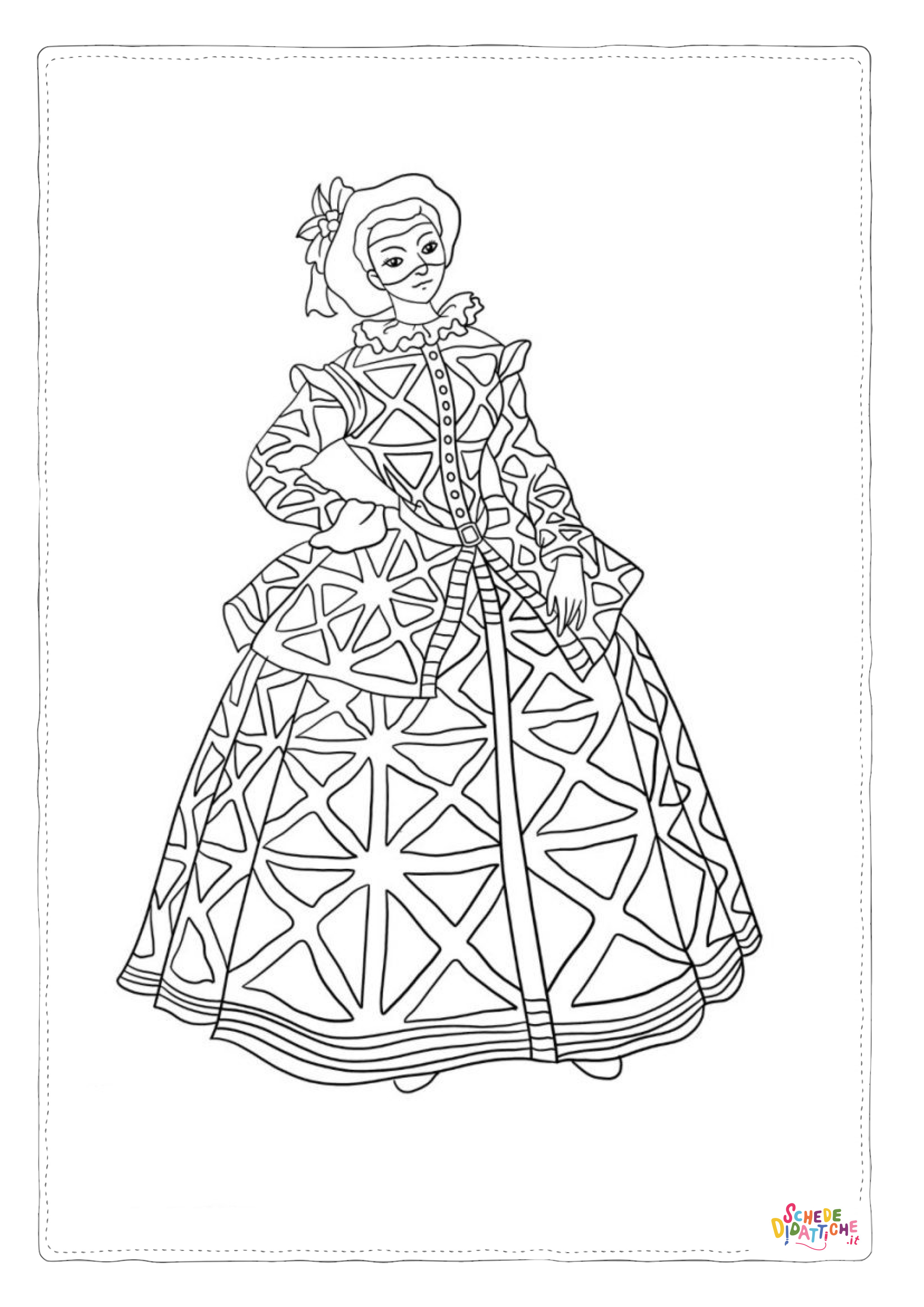 Disegno "Colombina 6" Colombina 6
