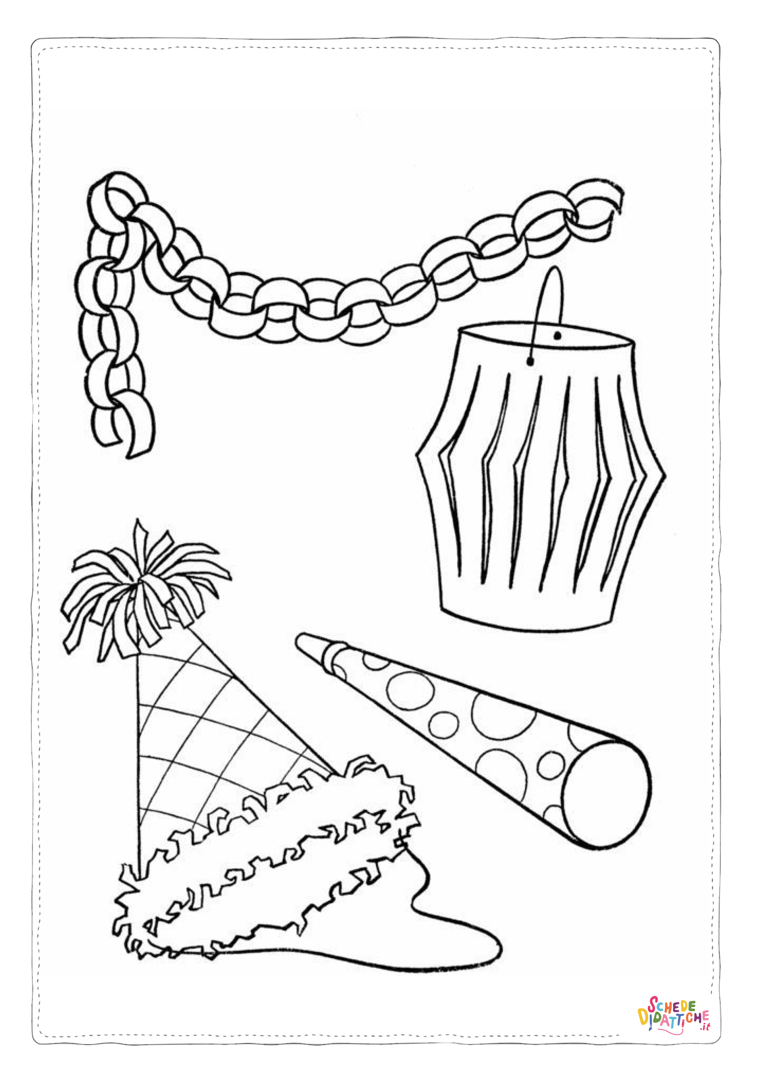 Disegno "Disegno di compleanno da stampare e colorare 200" Disegno di compleanno da stampare e colorare 200