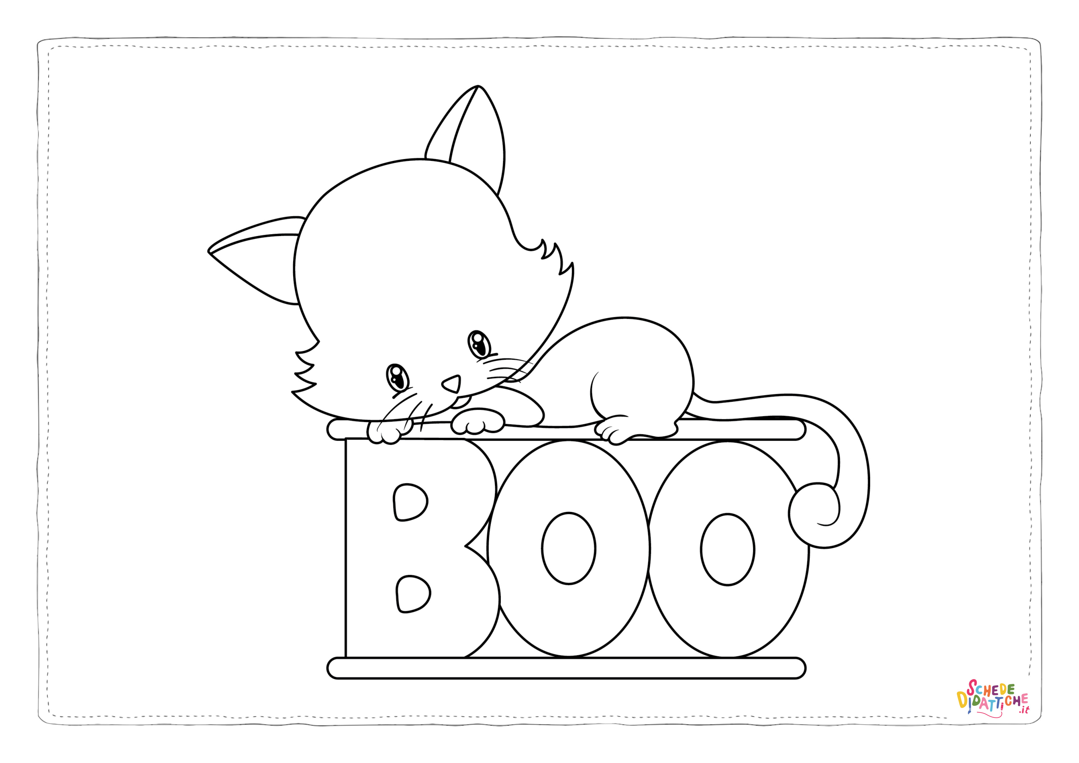 Disegno "HALLOWEEN KITTIES STAMPS-05" HALLOWEEN KITTIES STAMPS-05