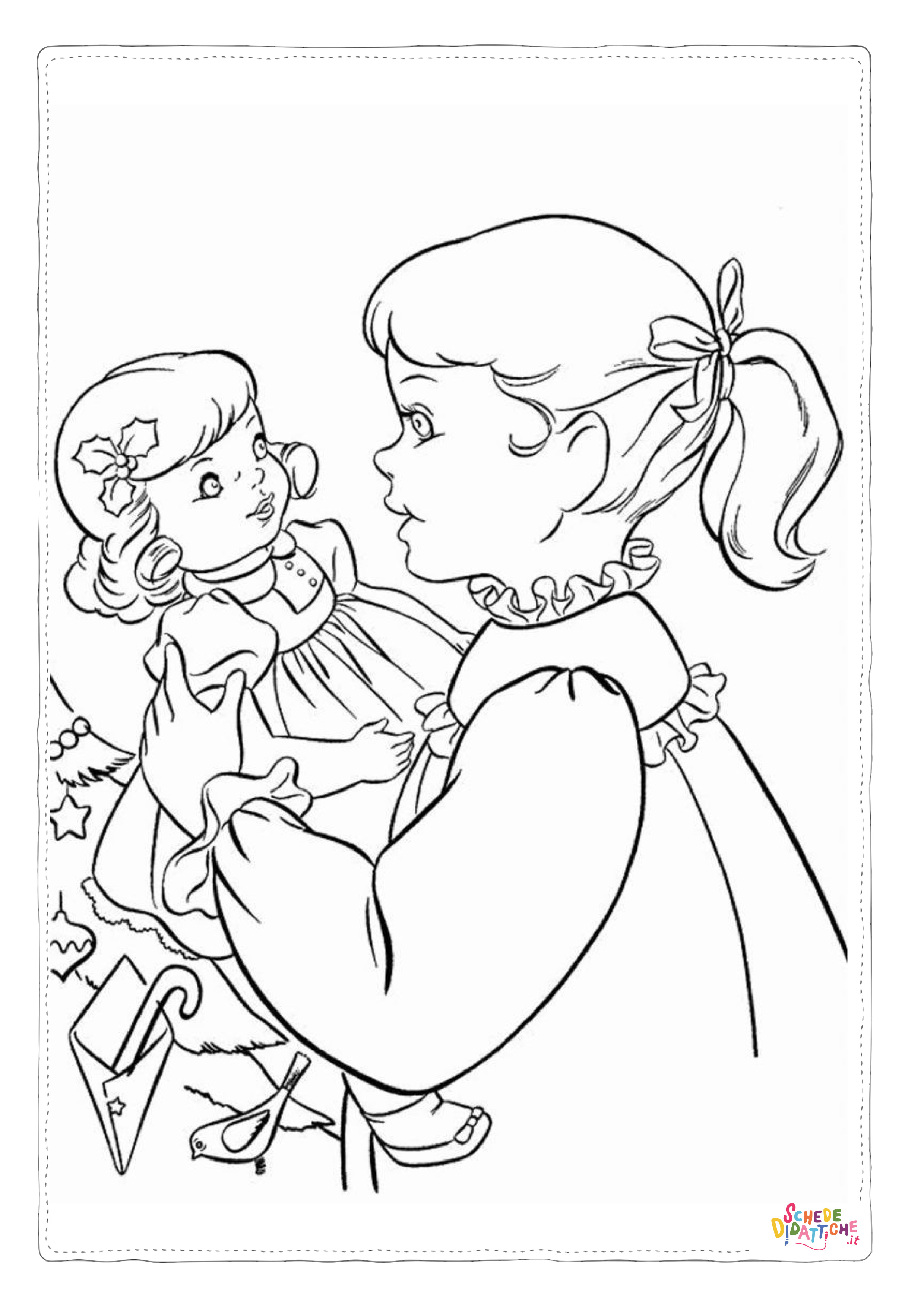 Disegno di bambino da stampare e colorare 265