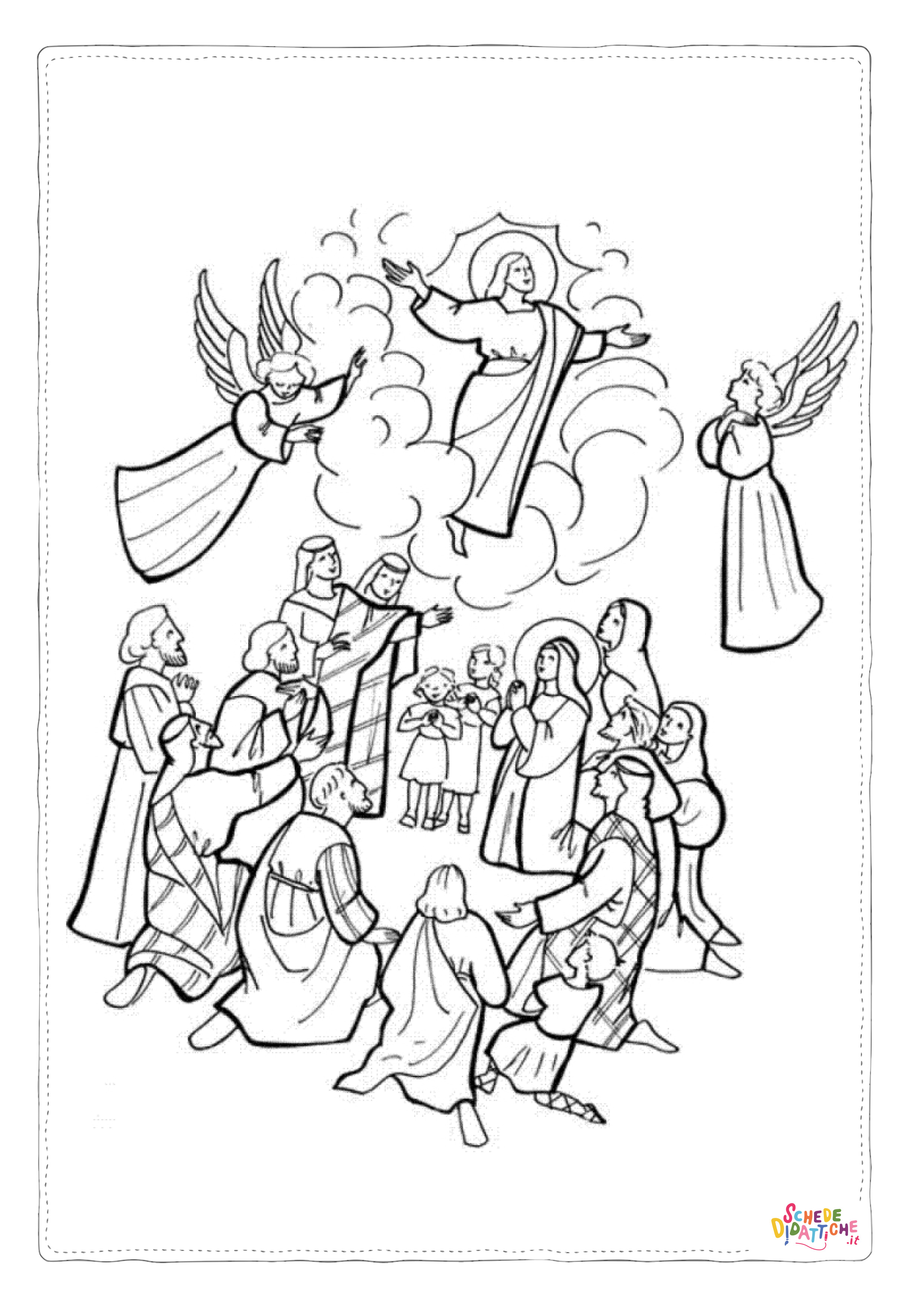 Disegno "Disegno di Cristianesimo da stampare e colorare 240" Disegno di Cristianesimo da stampare e colorare 240