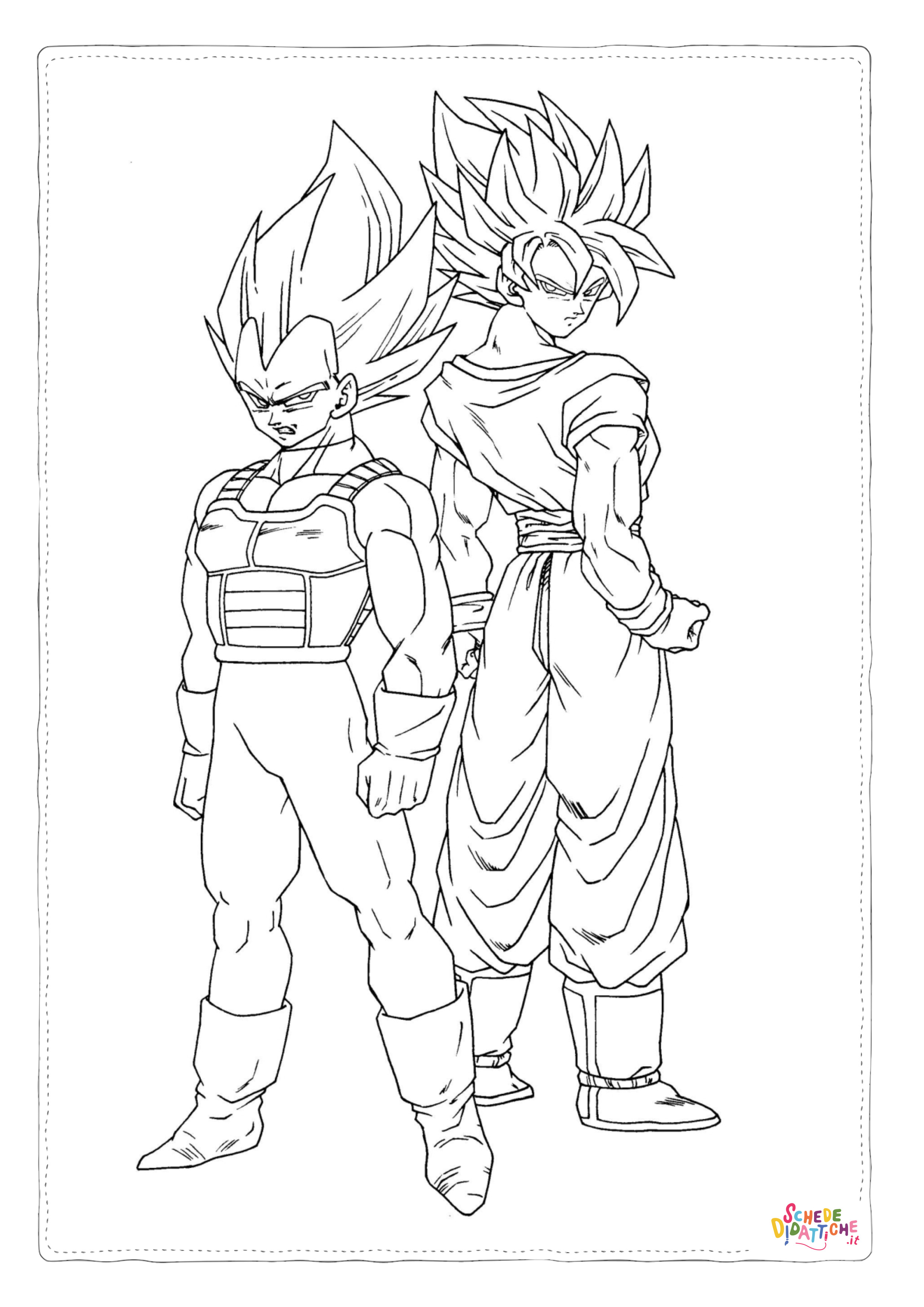 Disegno di Dragon Ball da stampare e colorare 138