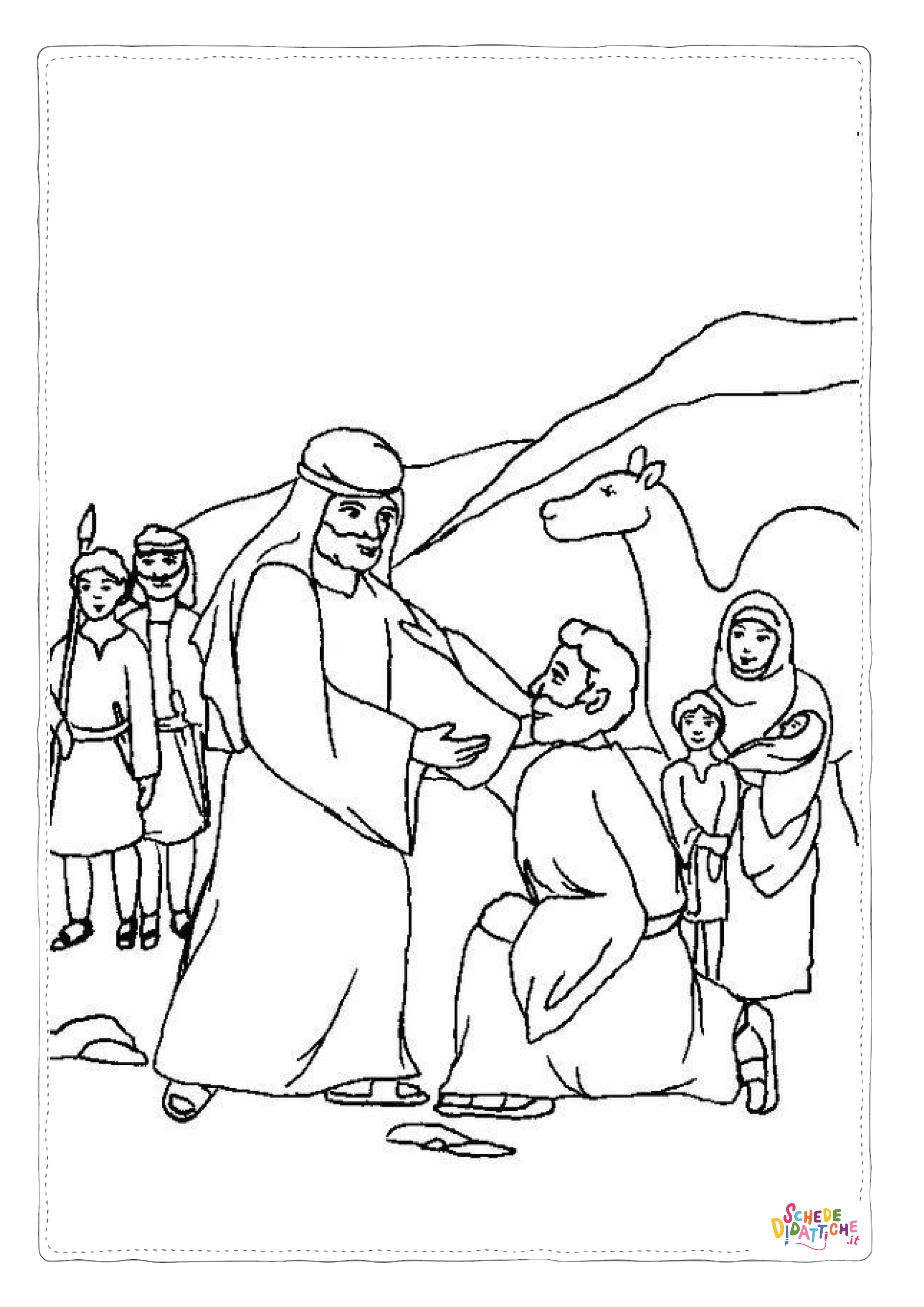 Disegno "Disegno di Cristianesimo da stampare e colorare 31" Disegno di Cristianesimo da stampare e colorare 31