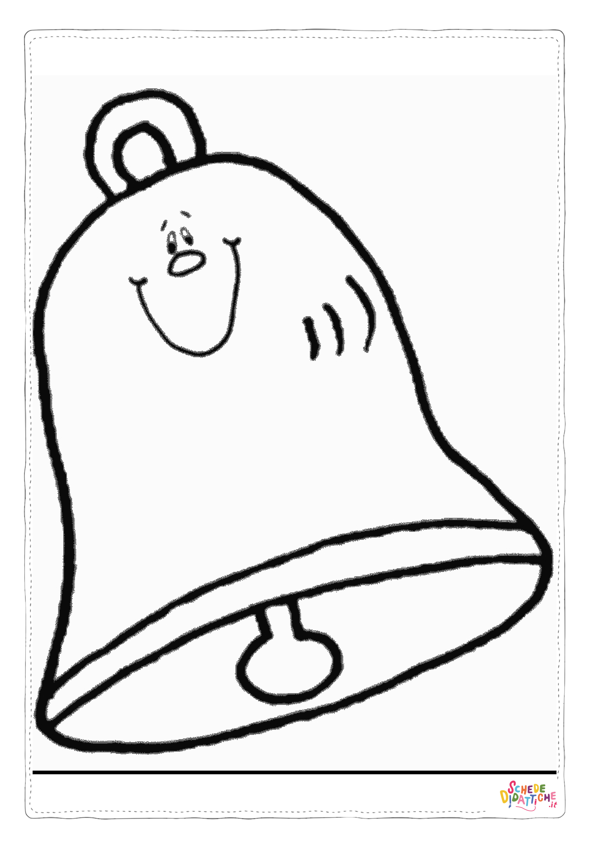 Disegno "Disegno di campanella da stampare e colorare 11" Disegno di campanella da stampare e colorare 11