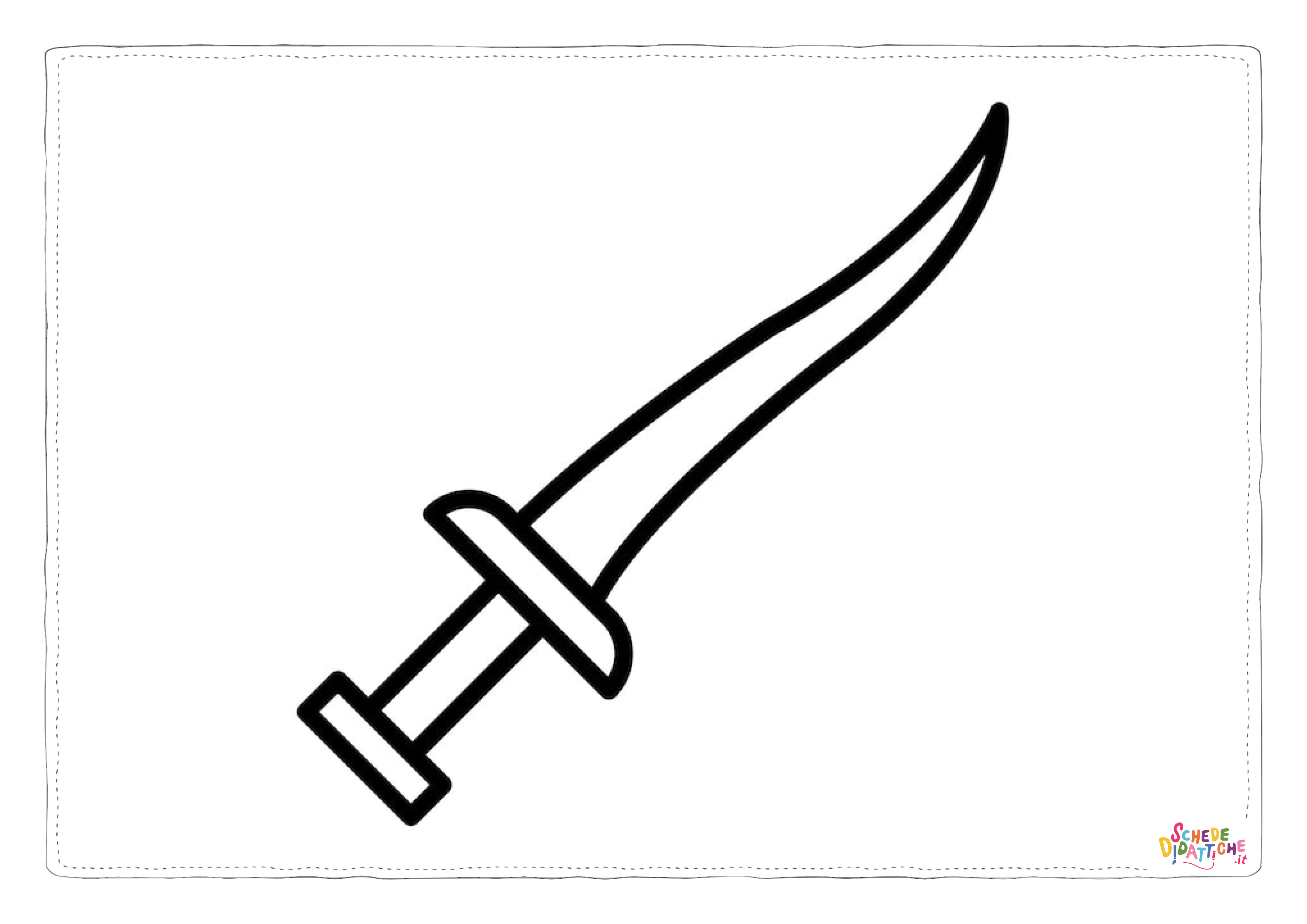 Disegno "Spade da colorare 30" Spade da colorare 30