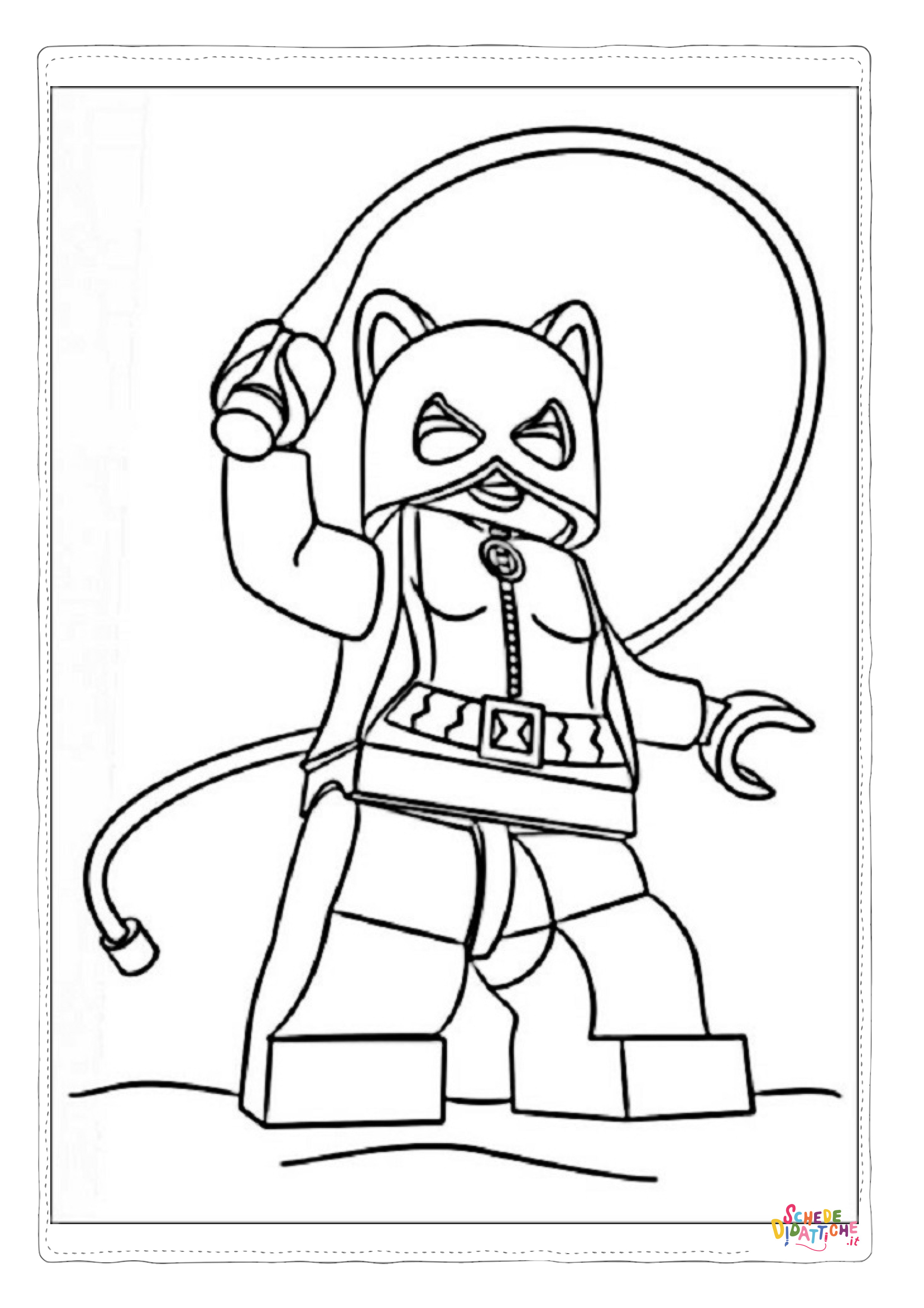 Disegno "Disegno di LEGO Batman da stampare e colorare 10" Disegno di LEGO Batman da stampare e colorare 10