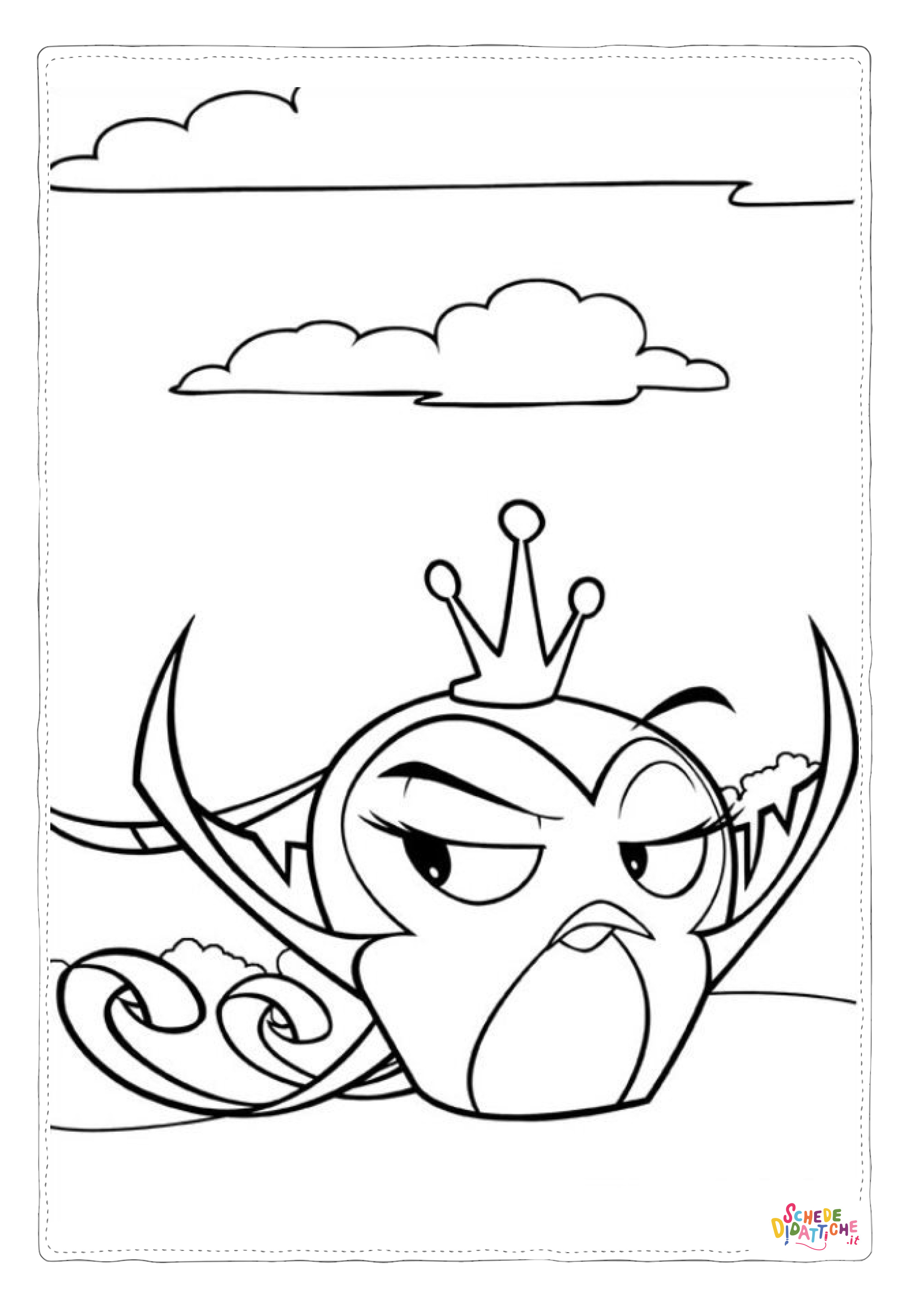 Disegno "Disegno di Angry birds da stampare e colorare 59" Disegno di Angry birds da stampare e colorare 59