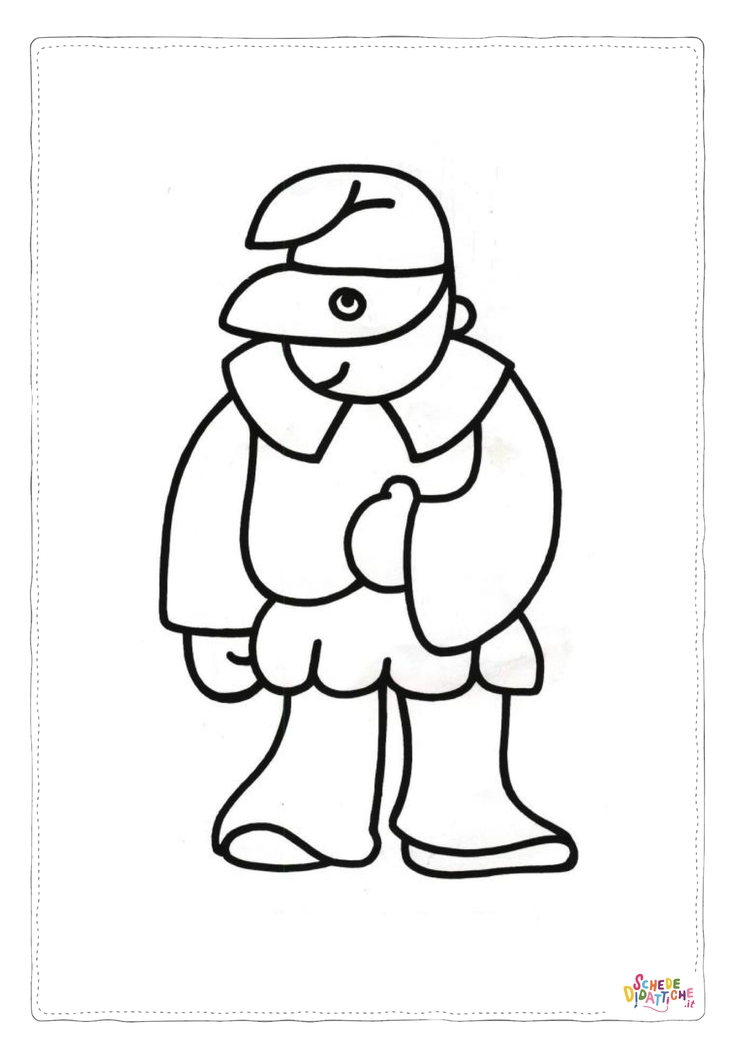 Disegno "Pulcinella 06" Pulcinella 06