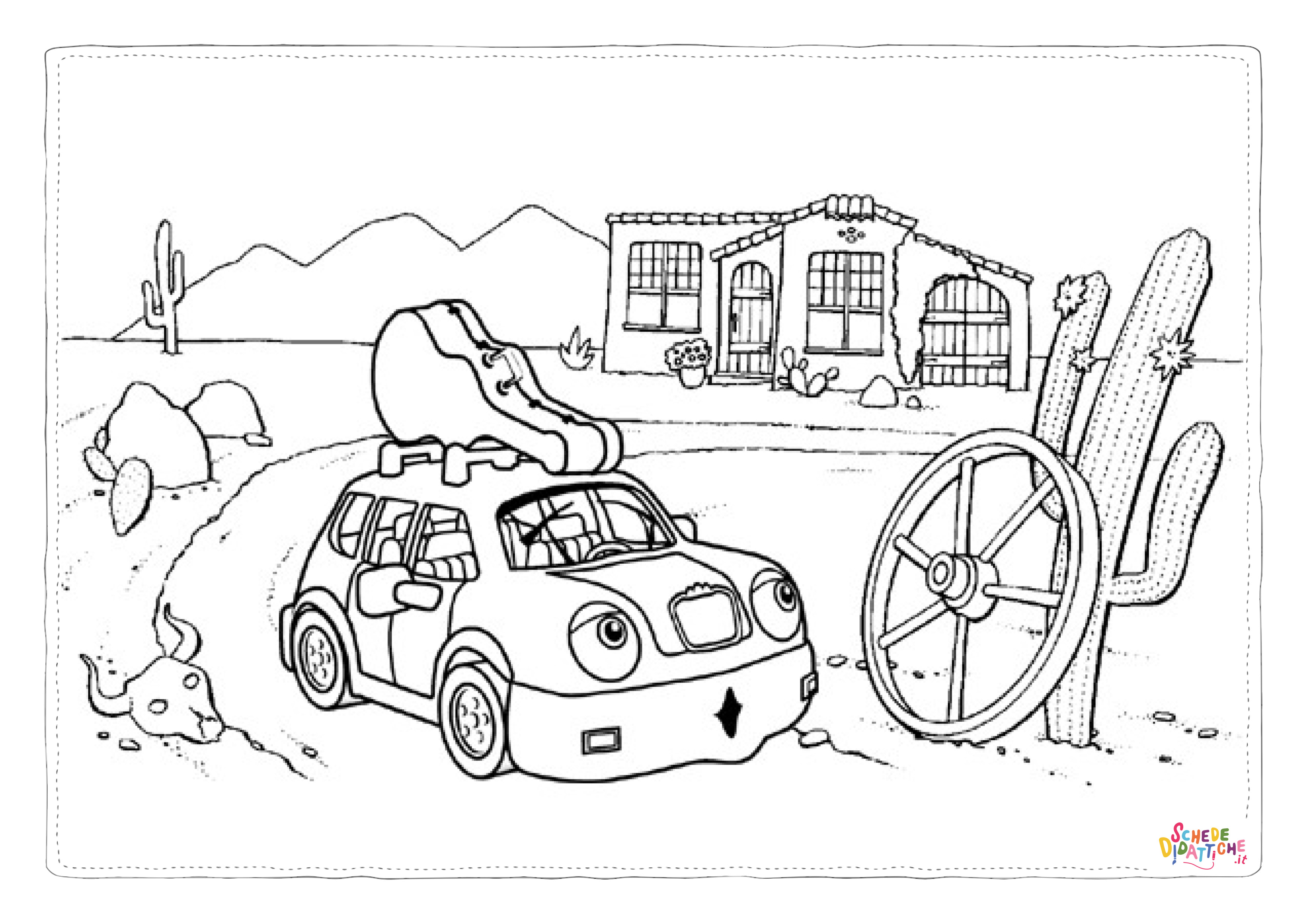 Disegno "Disegno di Cars da stampare e colorare 68" Disegno di Cars da stampare e colorare 68
