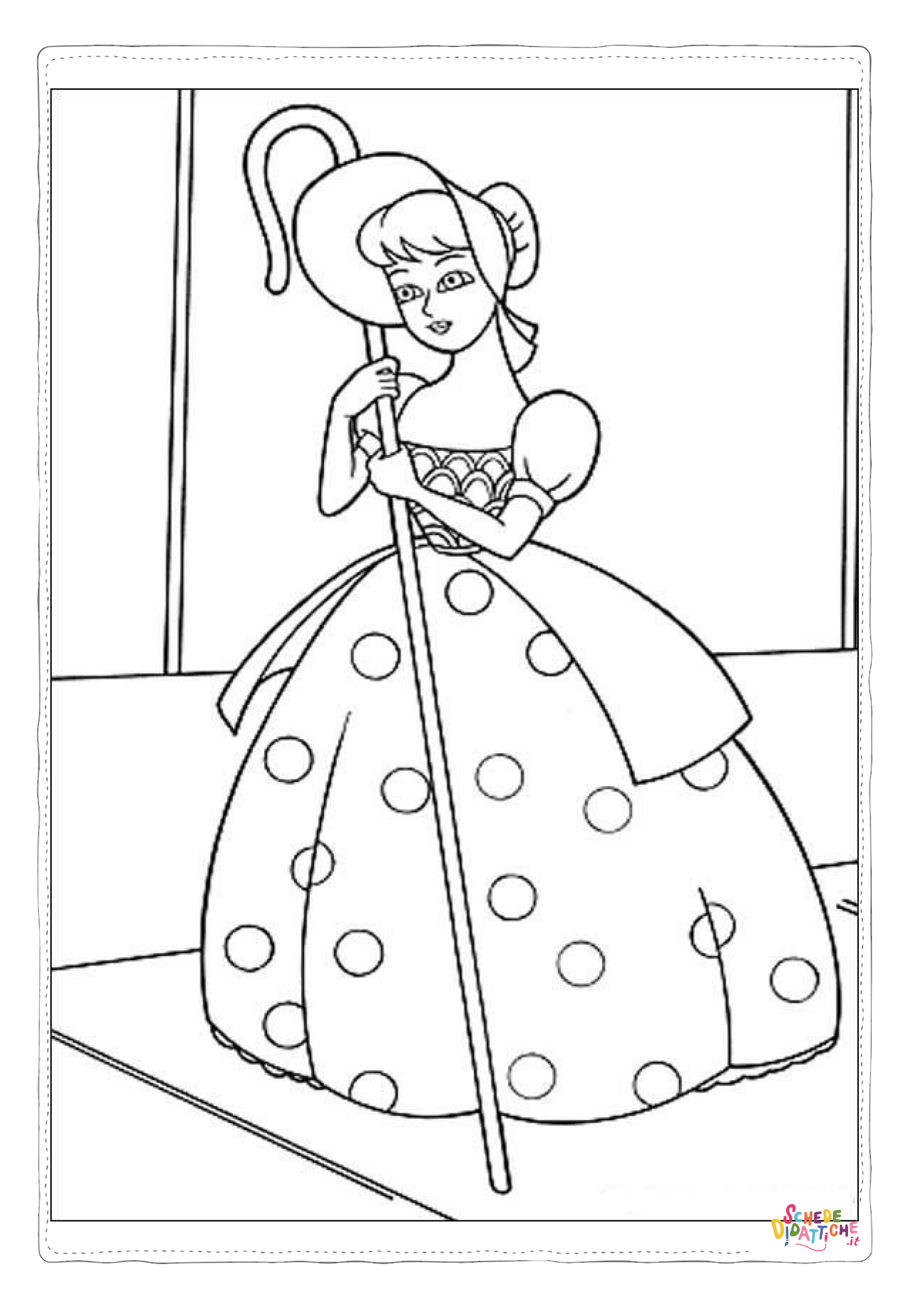 Disegno "Disegno di Toy Story da stampare e colorare 122" Disegno di Toy Story da stampare e colorare 122