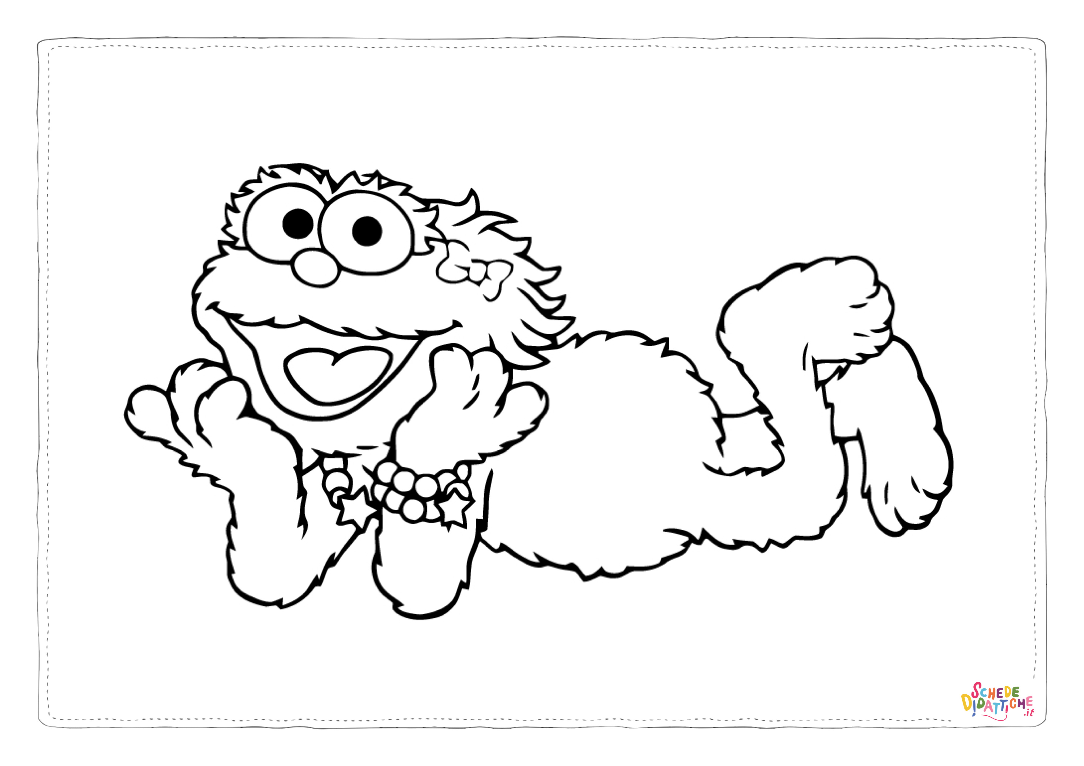 Disegno di Muppets da stampare e colorare 24