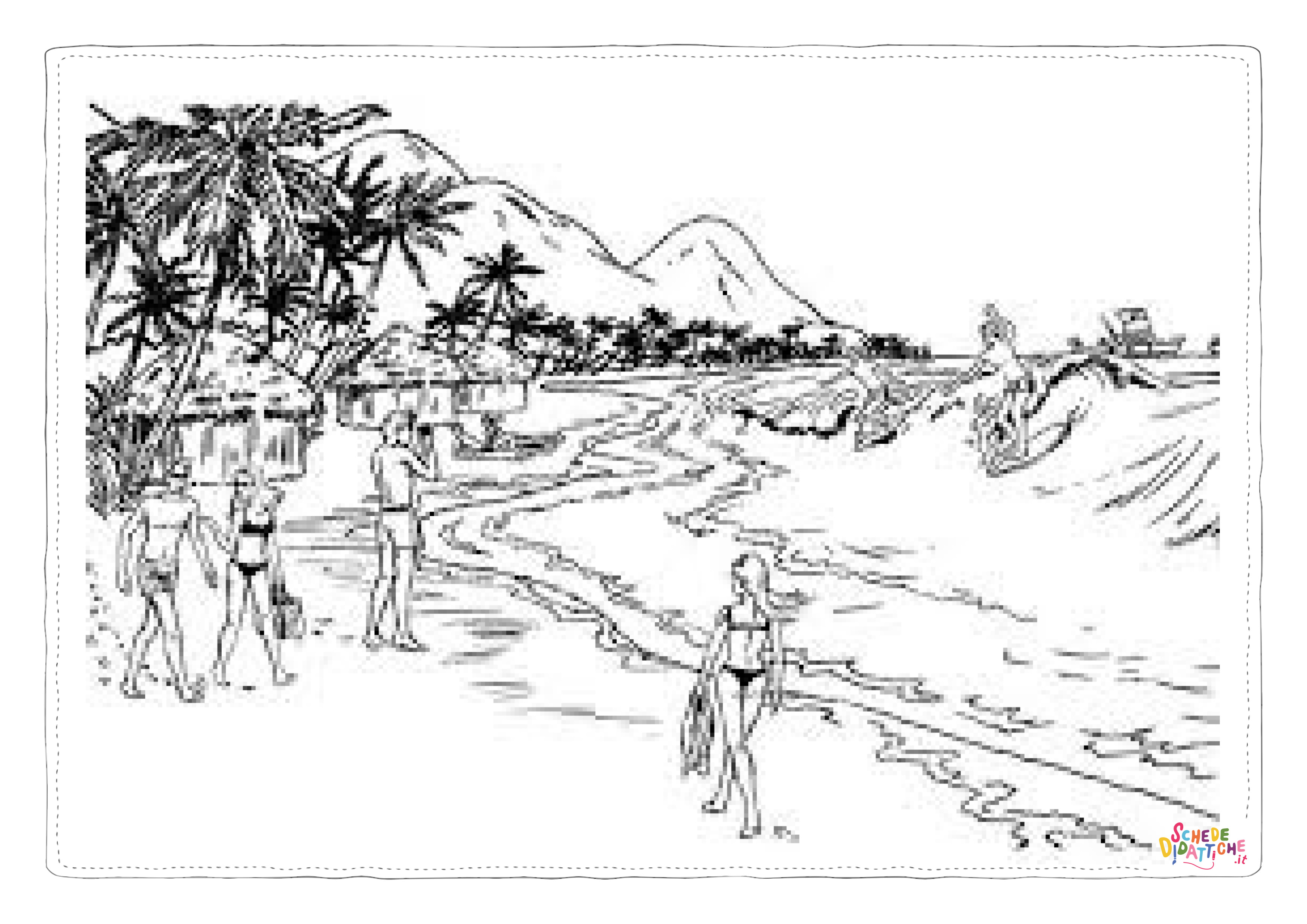 Disegno "Disegni Estate in spiaggia 10" Disegni Estate in spiaggia 10
