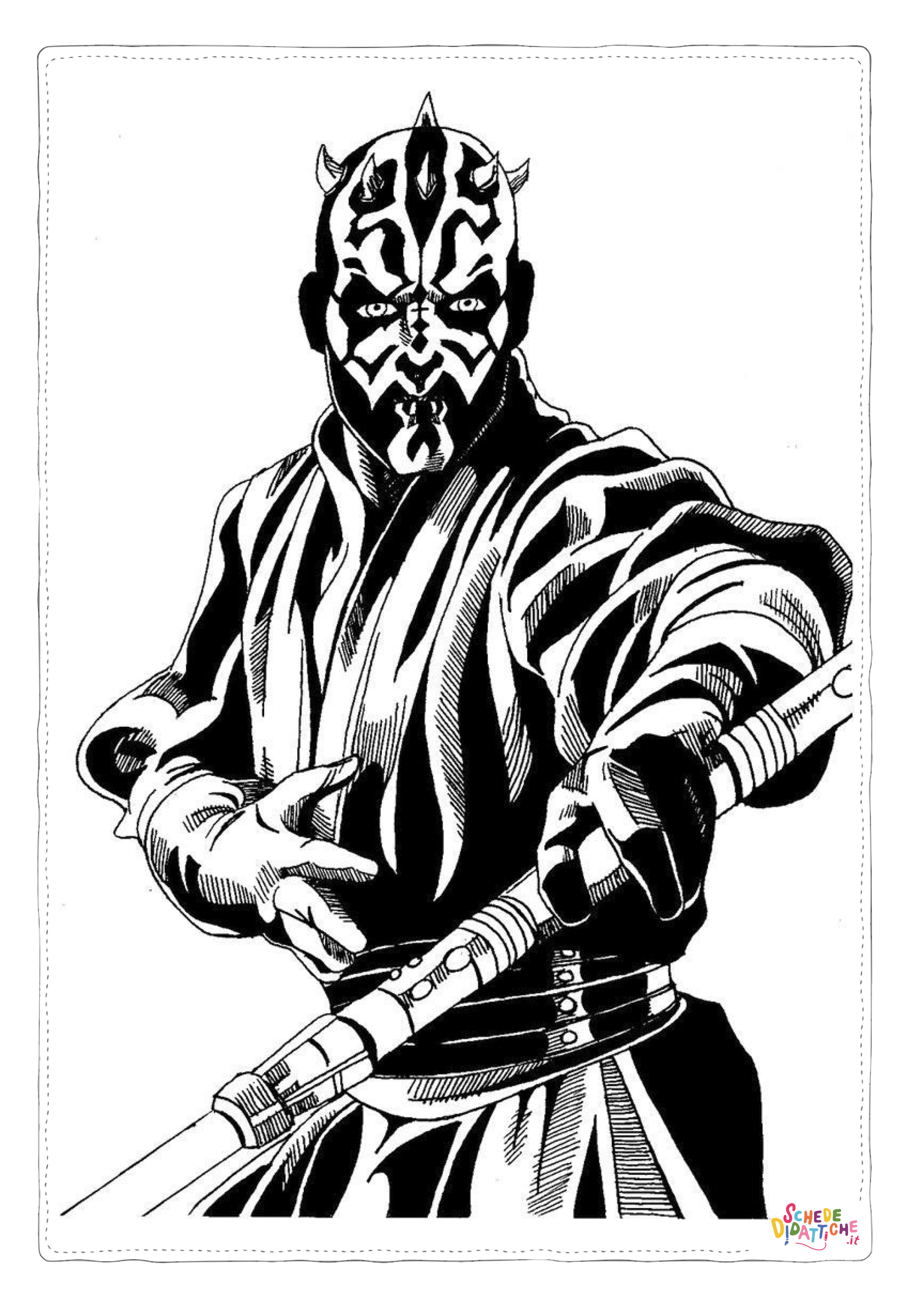 Disegno "Disegno di Star Wars da stampare e colorare 52" Disegno di Star Wars da stampare e colorare 52