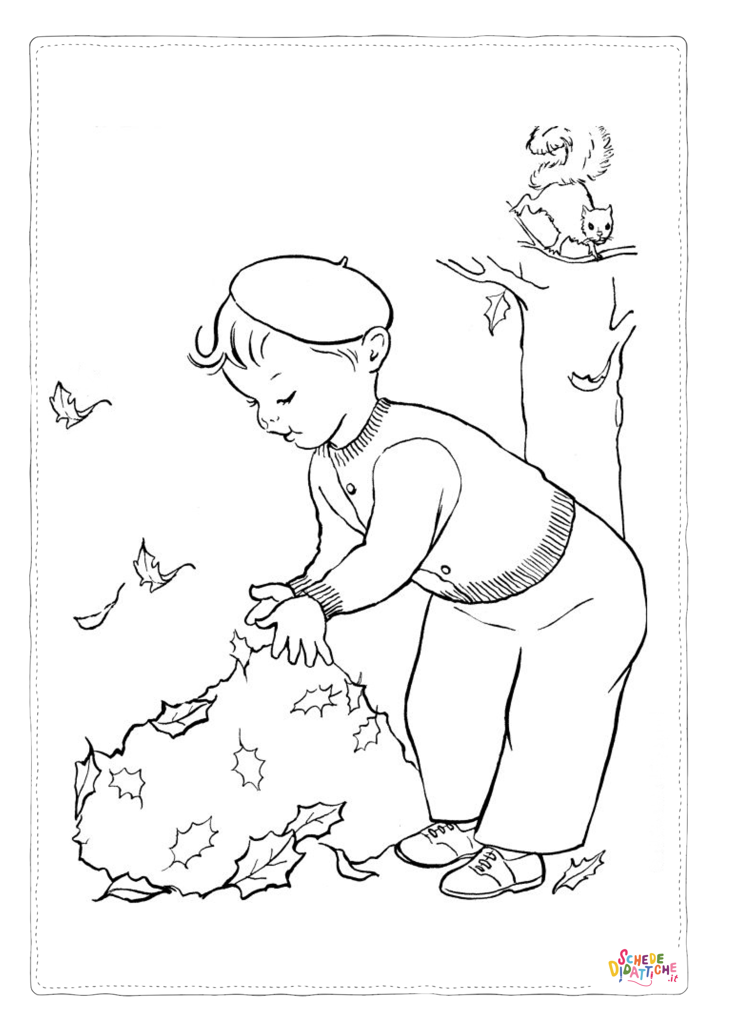 Disegno di giardiniere da stampare e colorare 26