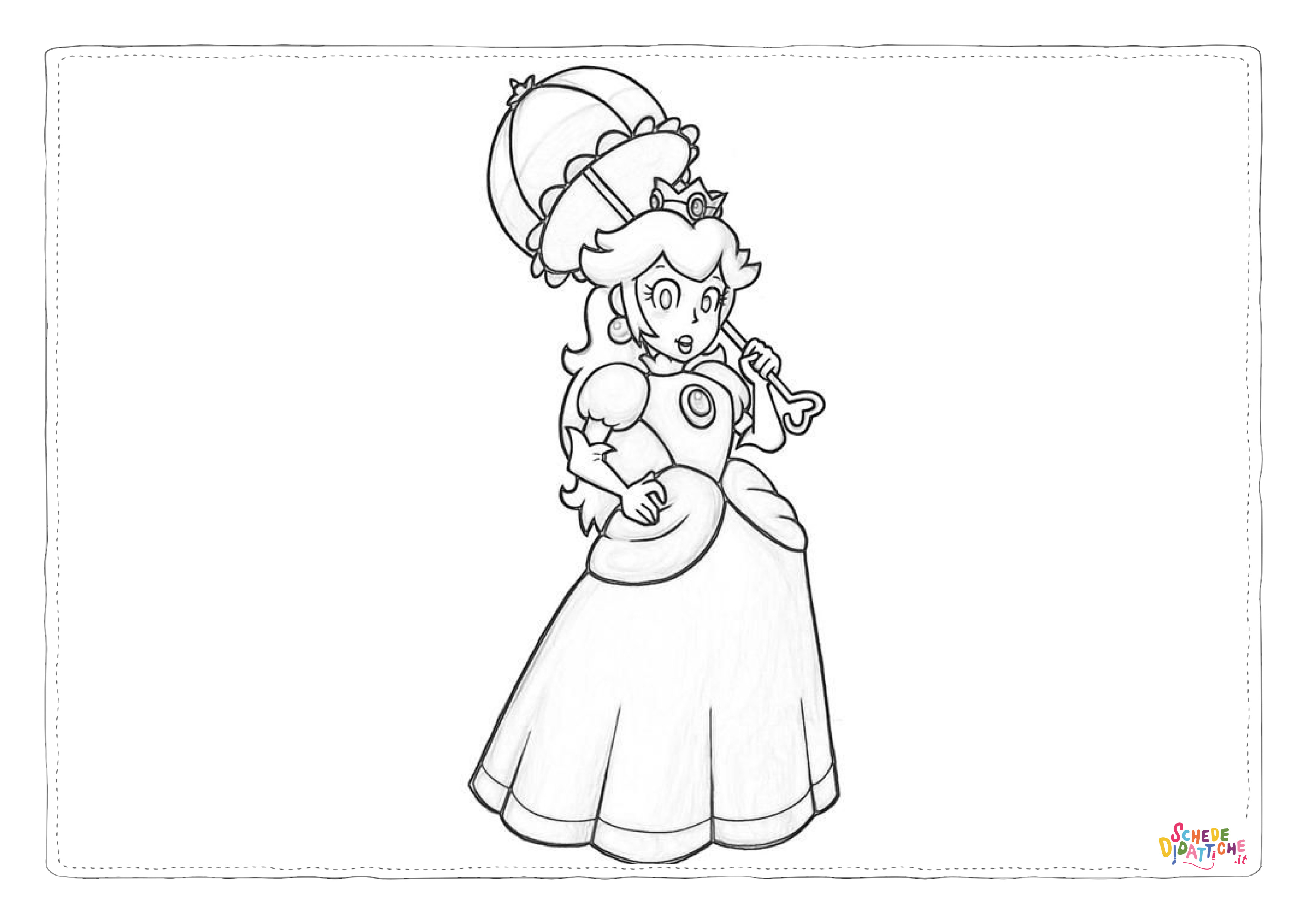 Disegno di Super Mario da stampare e colorare 85